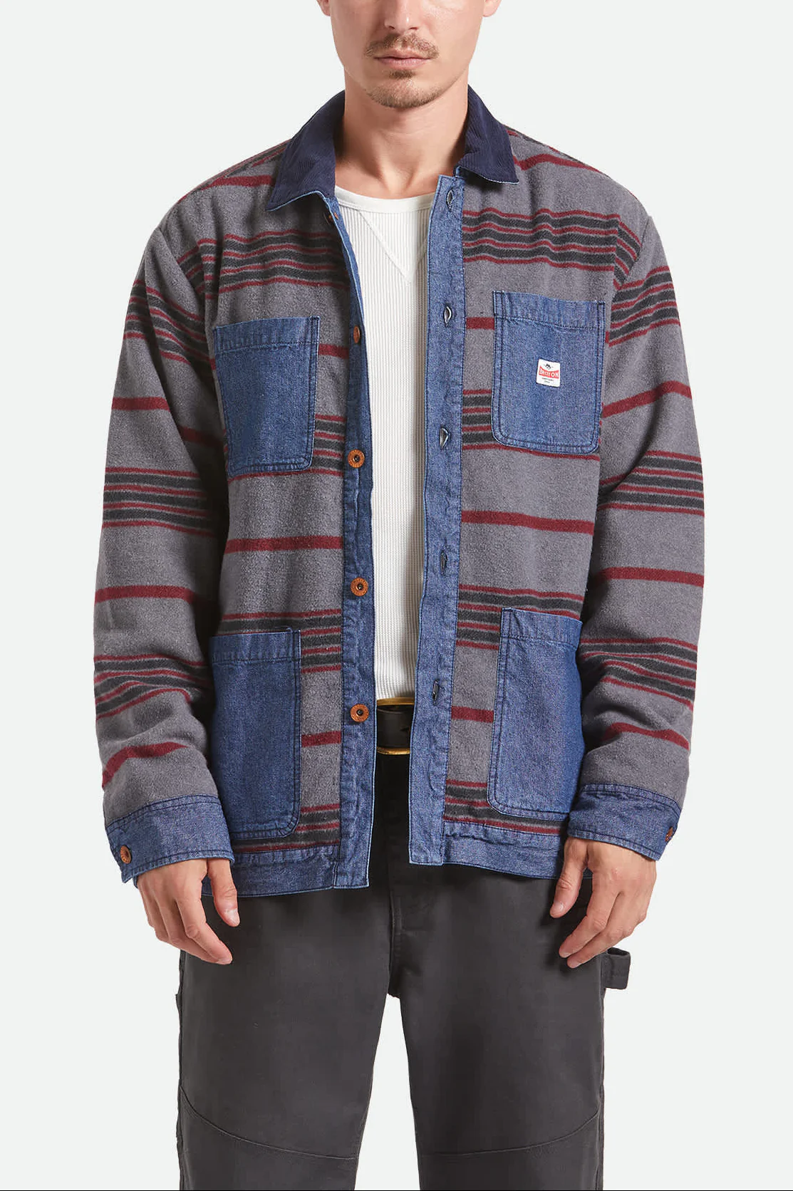 Altered Threads Chore Coat - Medium Wash Denim - Image 3