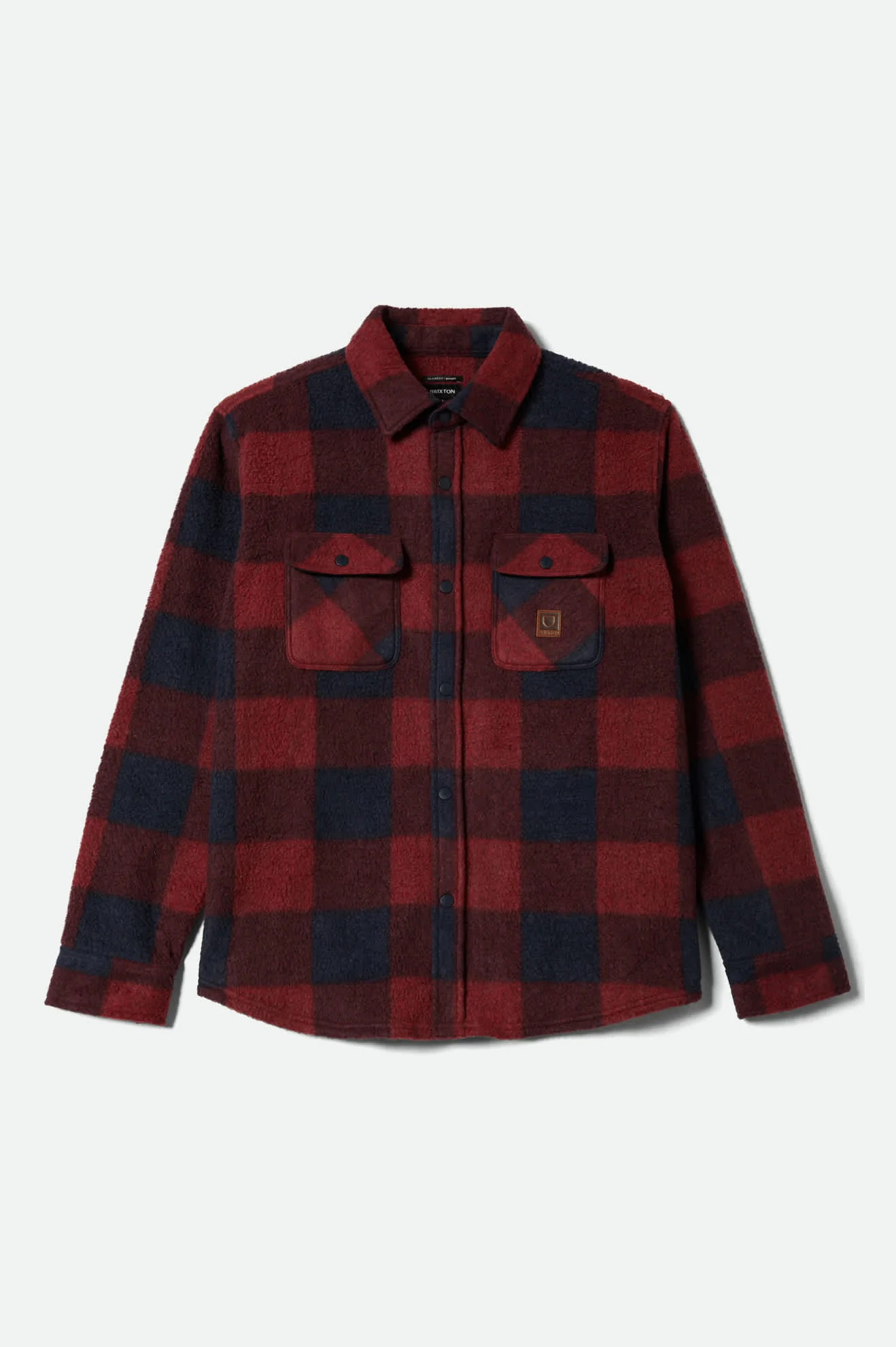 Bowery Arctic Stretch Fleece - Adrenaline Rush/Mood Indigo Plaid