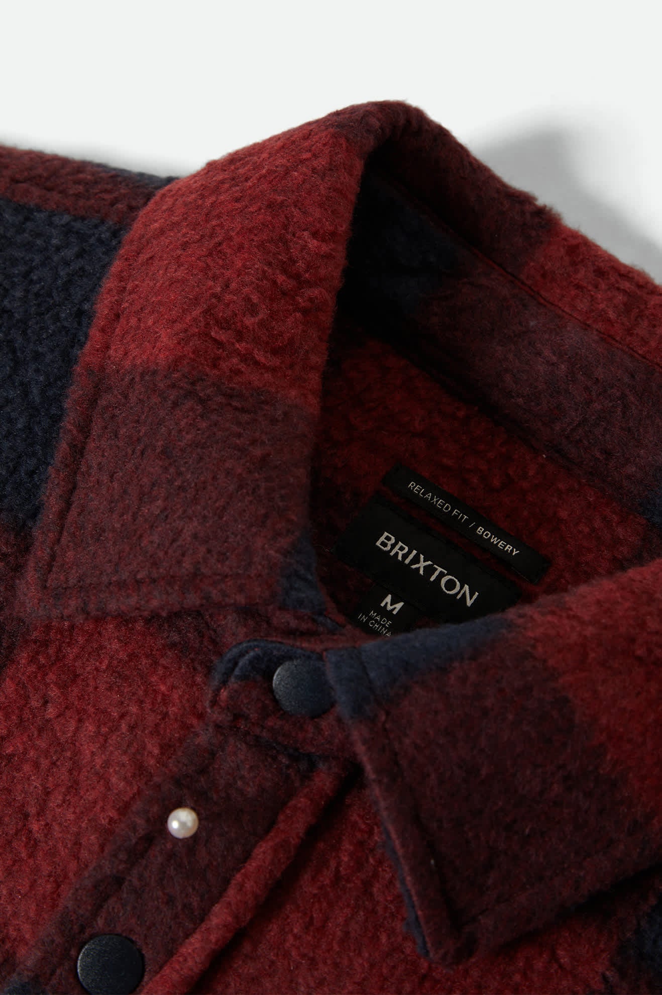 Bowery Arctic Stretch Fleece - Adrenaline Rush/Mood Indigo Plaid - Image 4