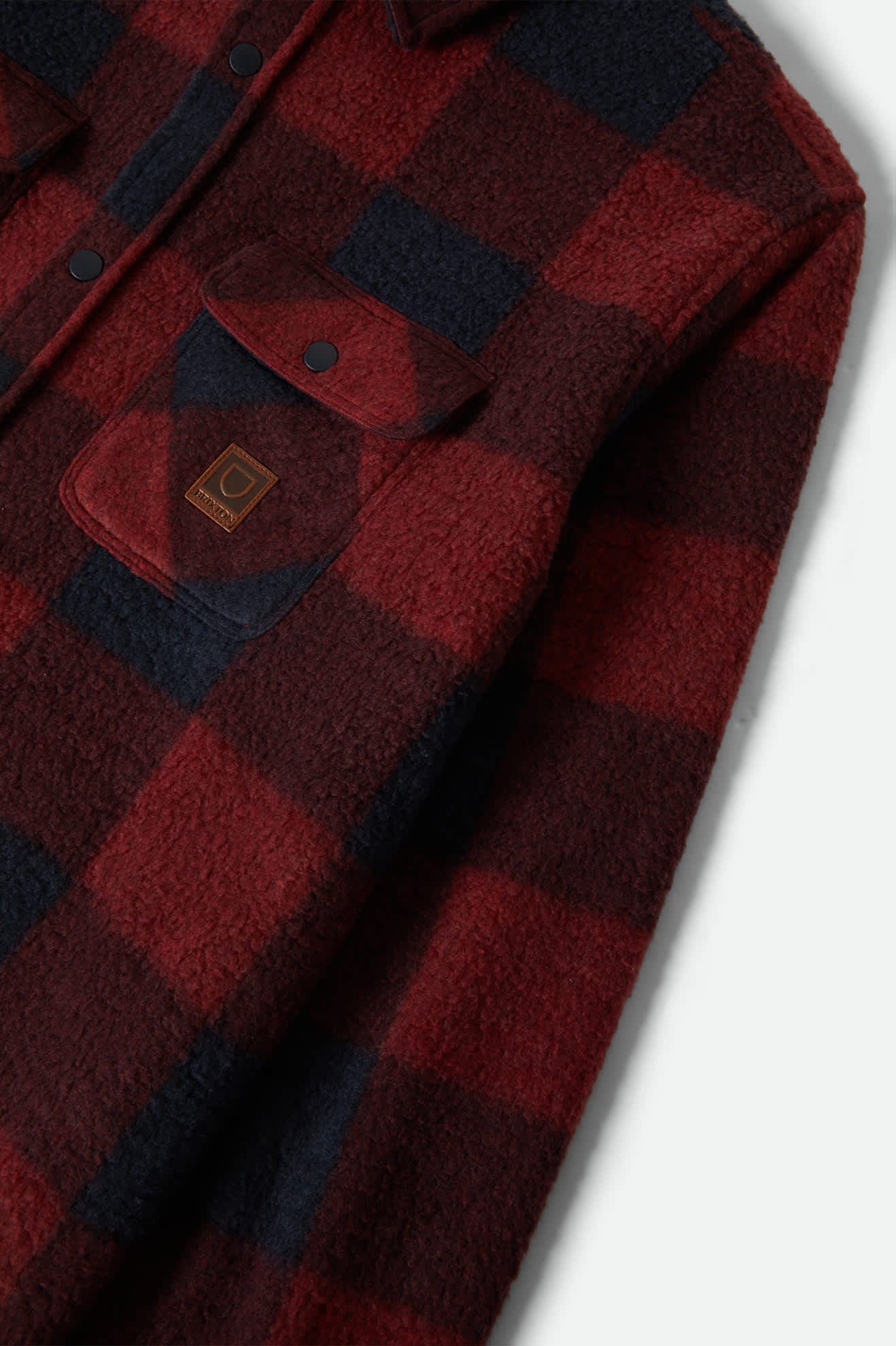 Bowery Arctic Stretch Fleece - Adrenaline Rush/Mood Indigo Plaid - Image 6