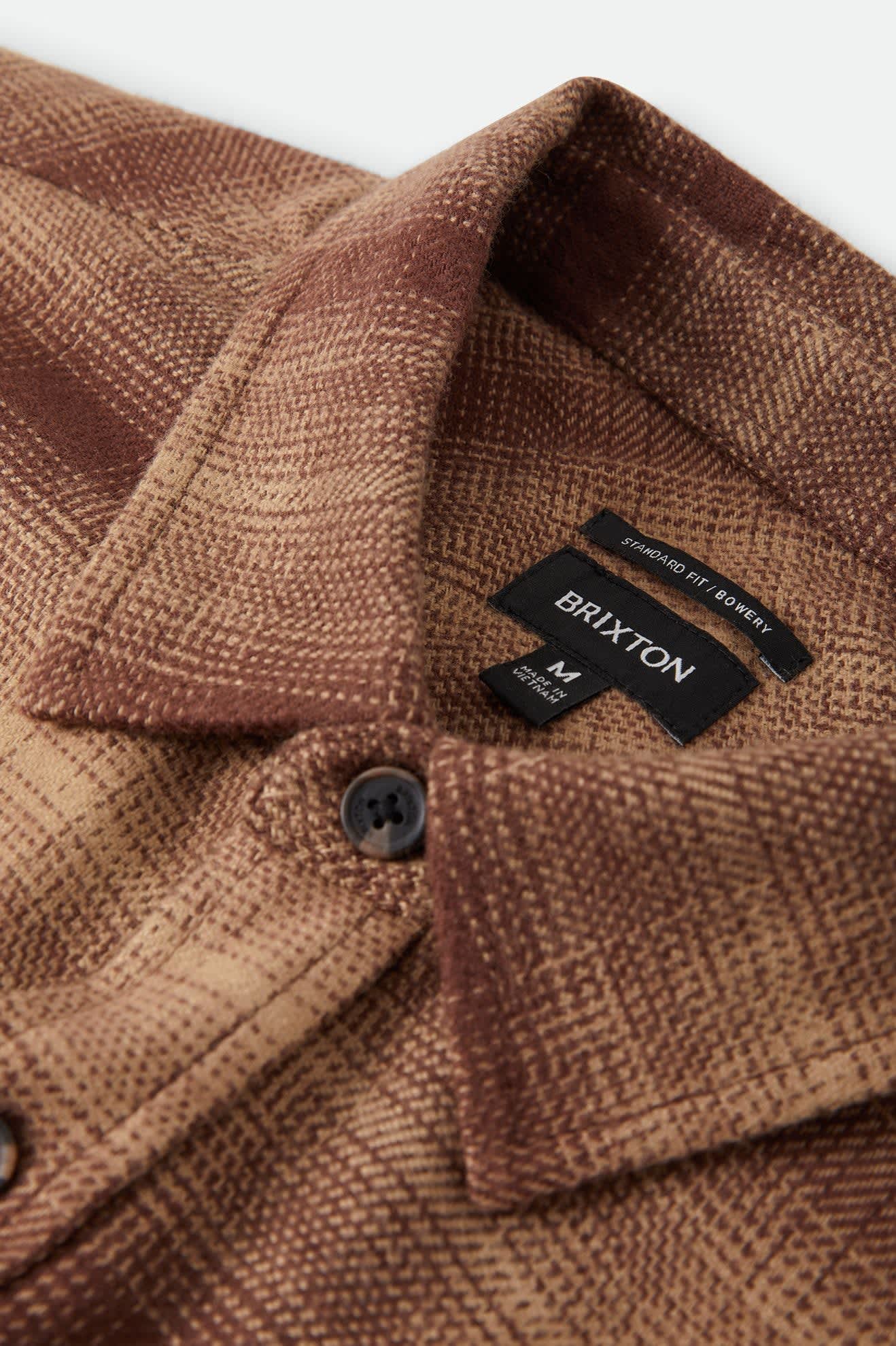 Bowery Flannel - Chocolate/Khaki - Image 2