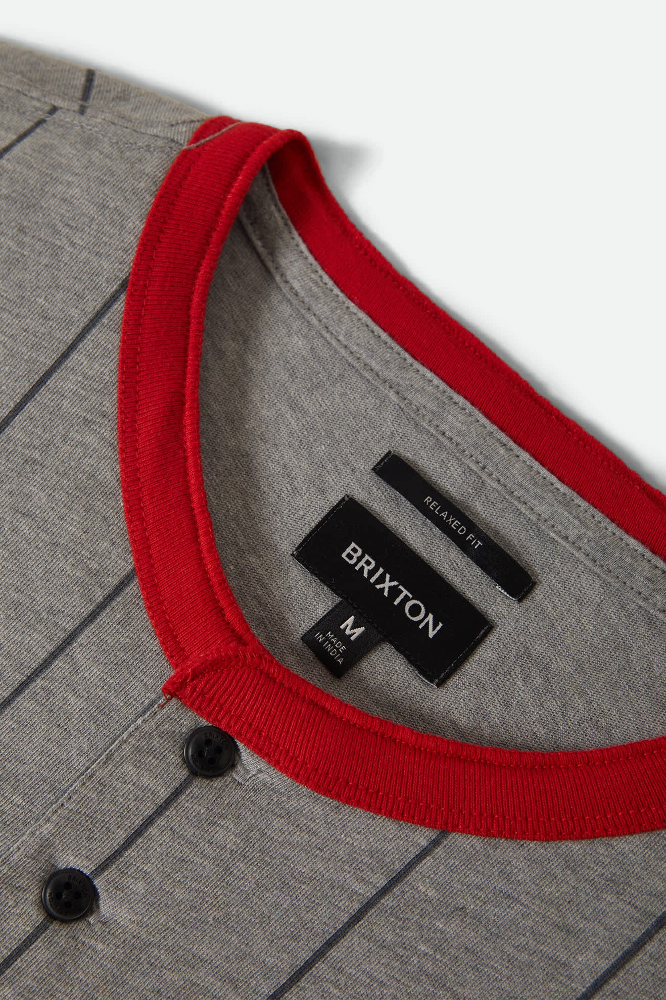 Boxy Short Sleeve Baseball T-Shirt - Heather Grey/Adrenaline Rush - Image 11