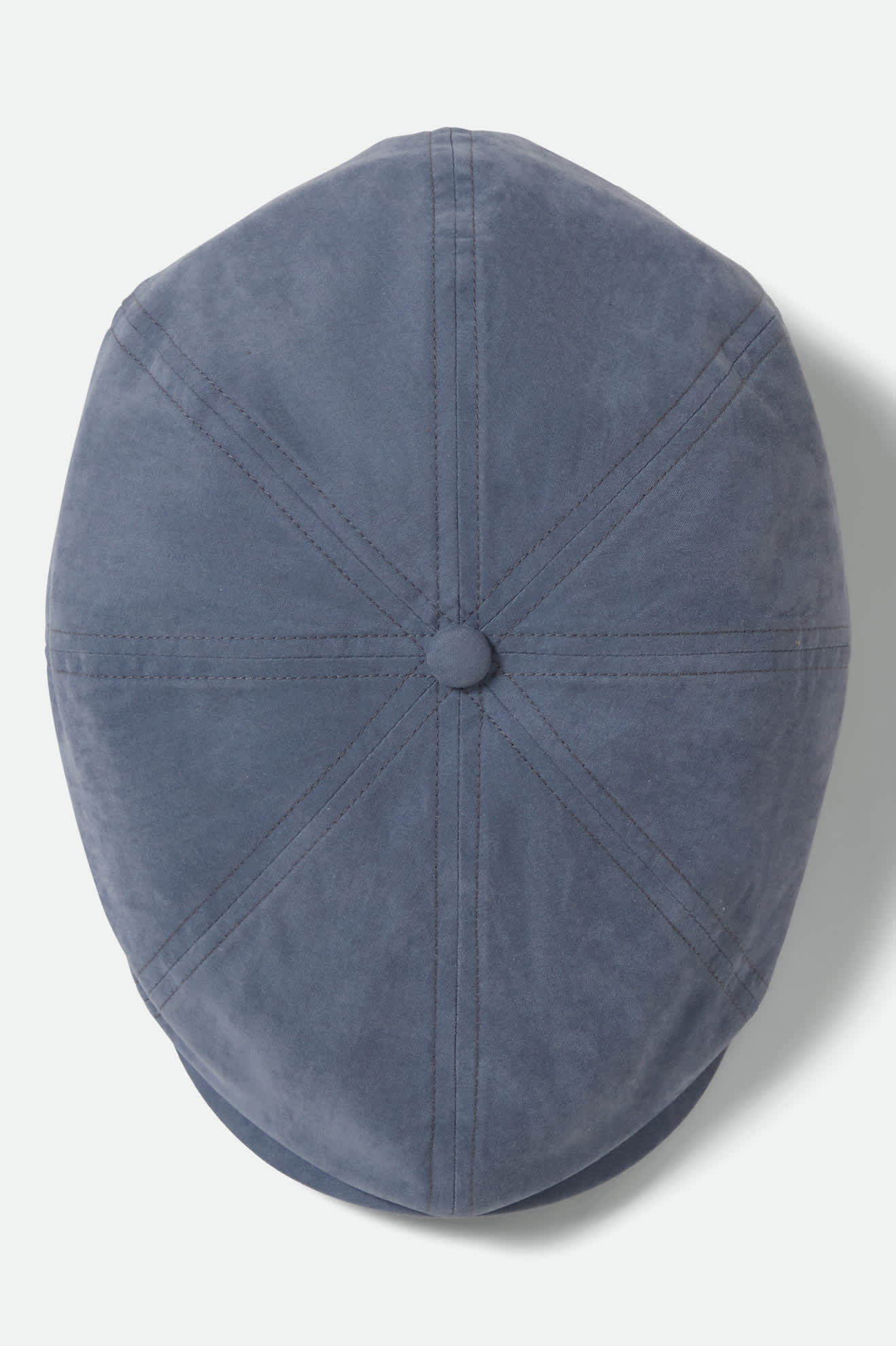 Brood Newsboy Cap - Slate Blue Brushed Satin - Image 8