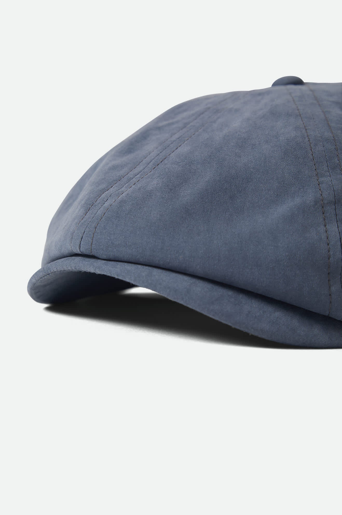 Brood Newsboy Cap - Slate Blue Brushed Satin - Image 9