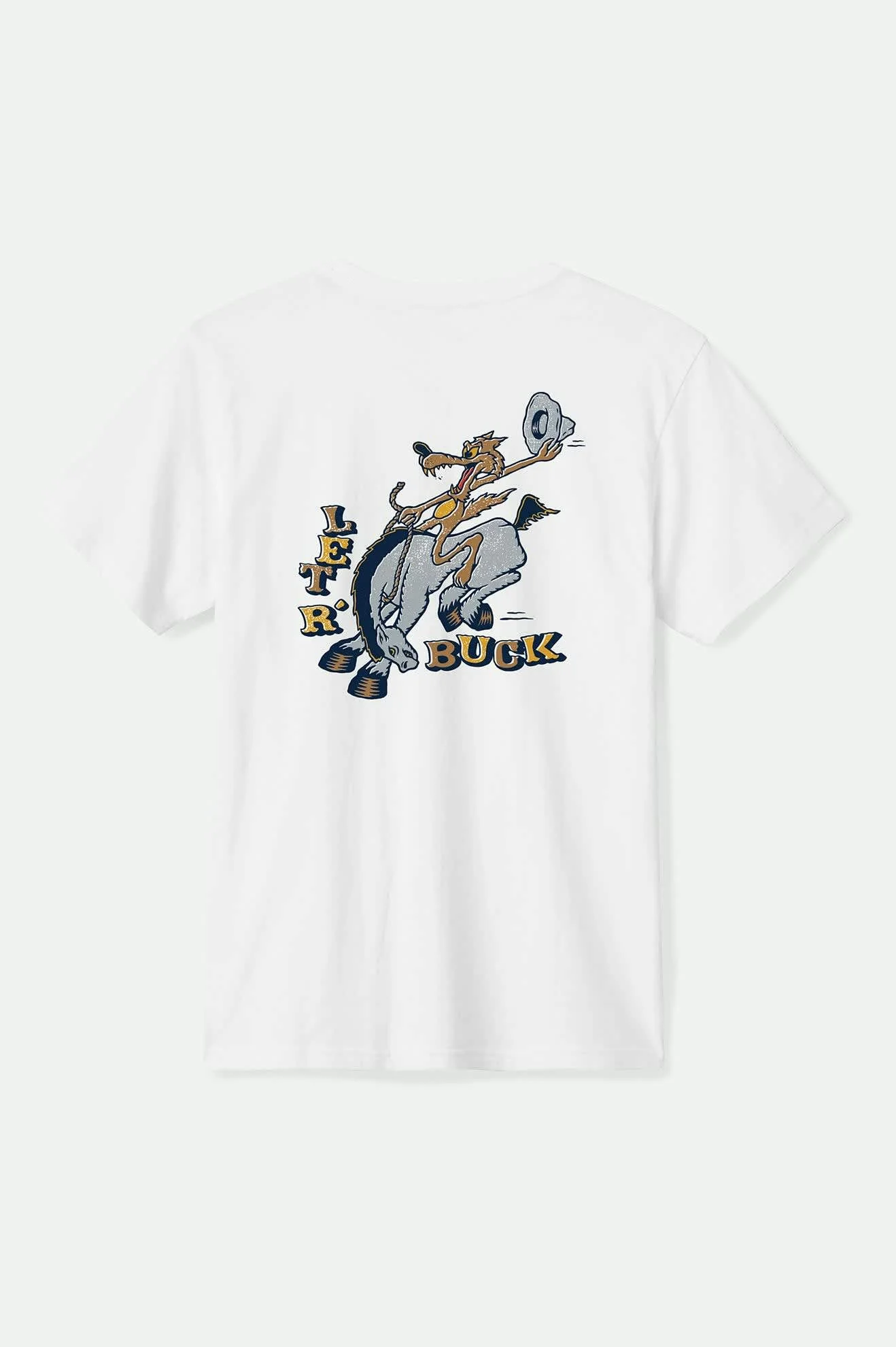 Buck Club S/S Standard T-Shirt - White
