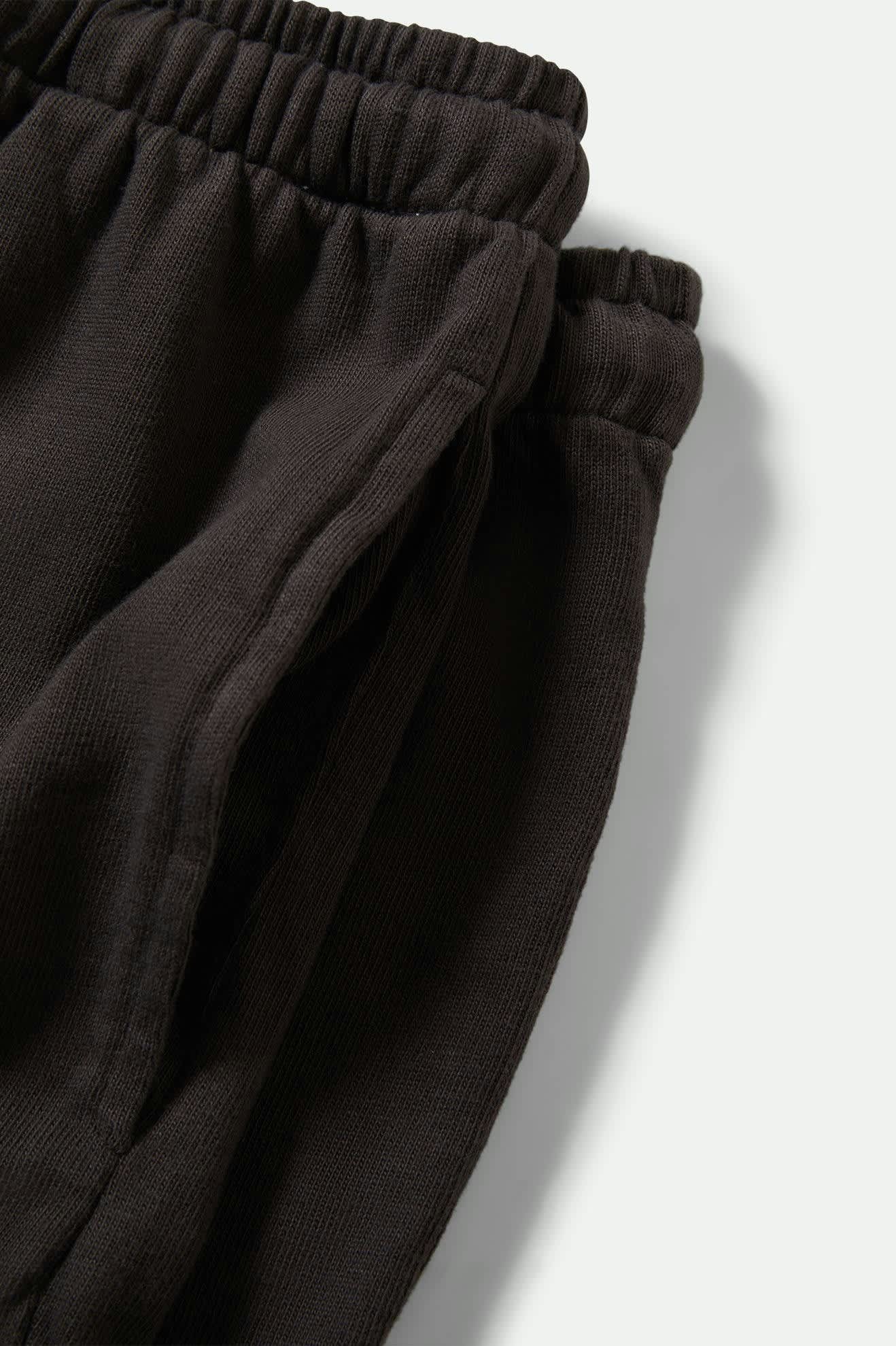 Carefree Organic Garment Dye Lounge Skirt - Black - Image 8