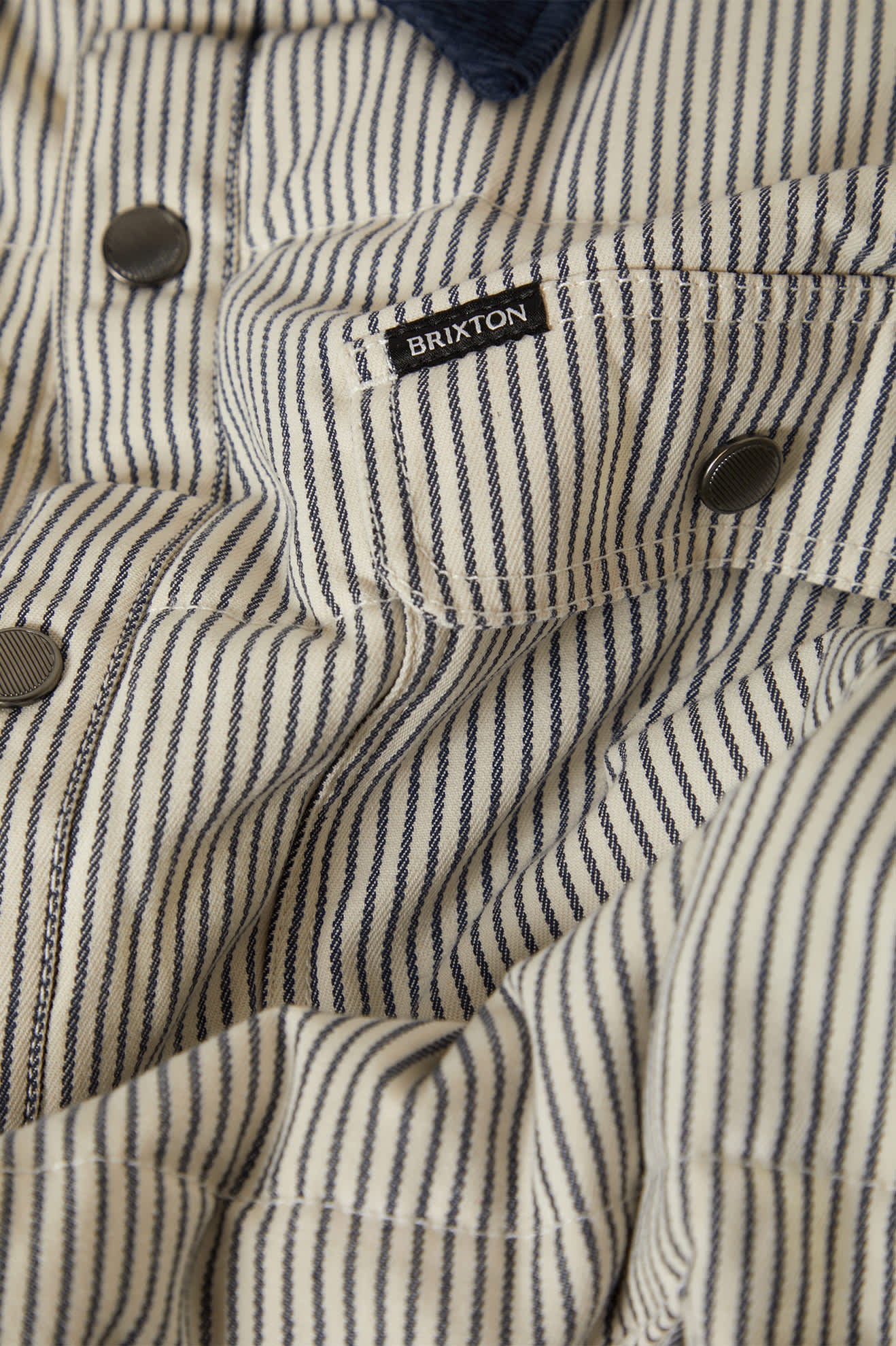 Cass Jacket - Whitecap/Mood Indigo Hickory S - Image 4