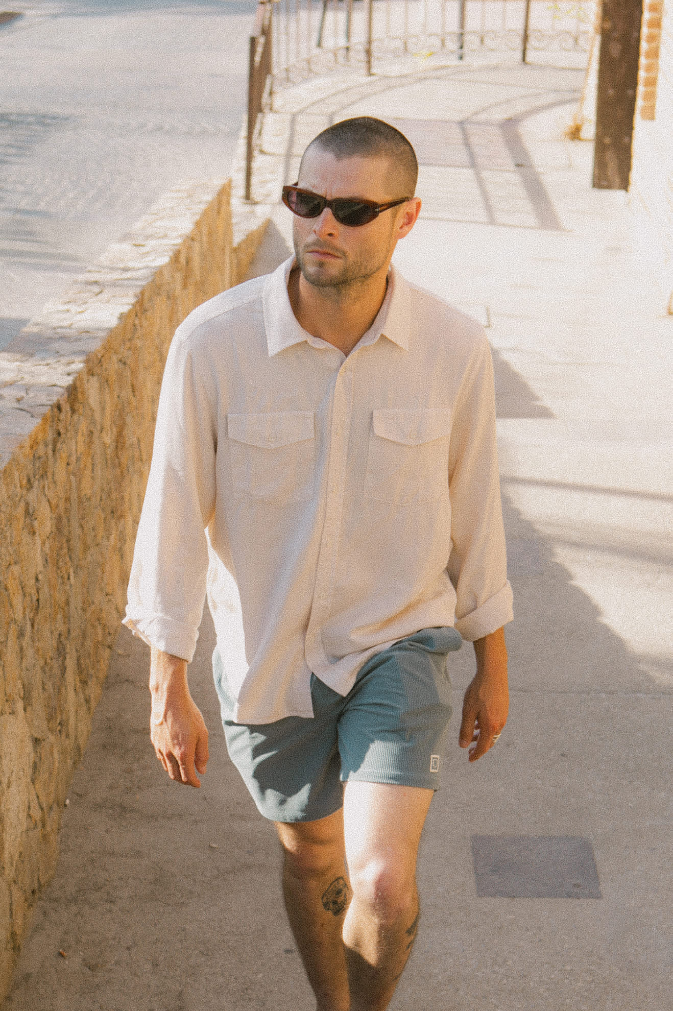 Cool Comfort Wayne Long Sleeve Shirt - Whitecap - Image 6