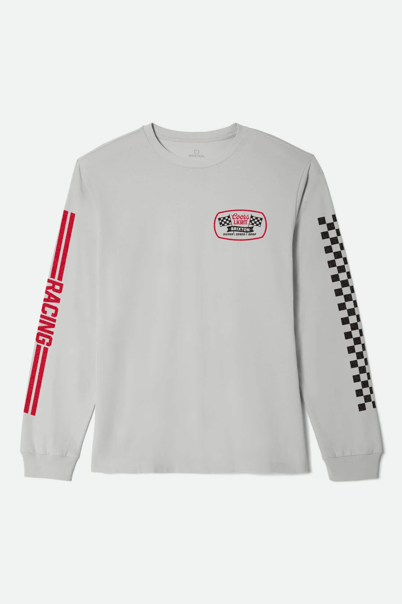Coors Light Pit Stop L/S Standard T-Shirt - Silver - Image 2