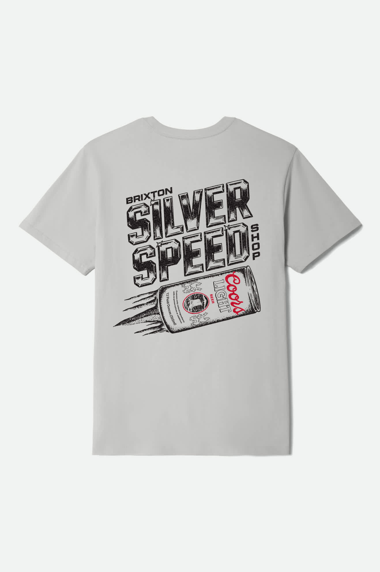Coors Light Silver Speed S/S Standard T-Shirt - Silver