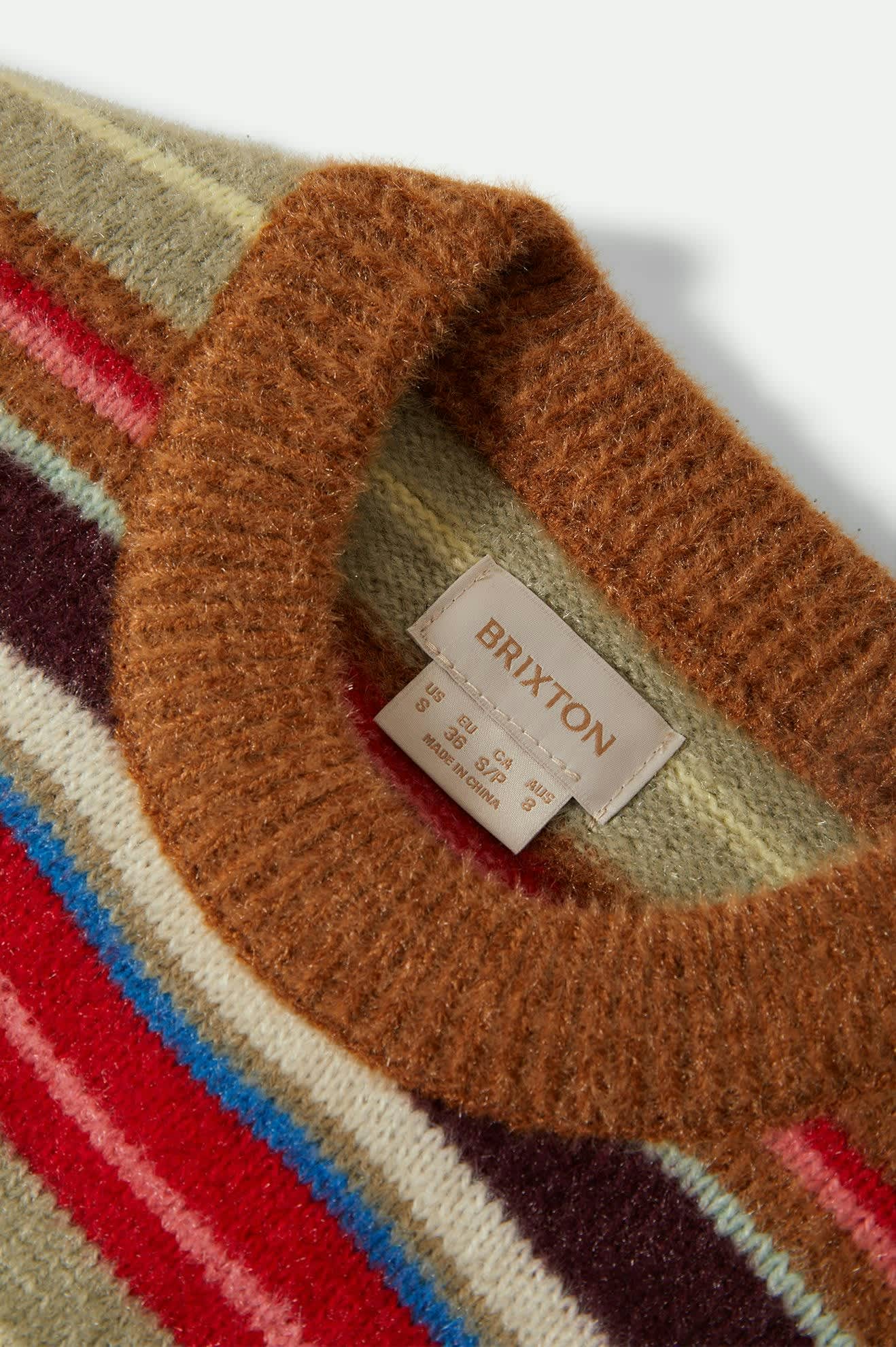Cozy Crew Sweater - Multi Stripe - Image 3
