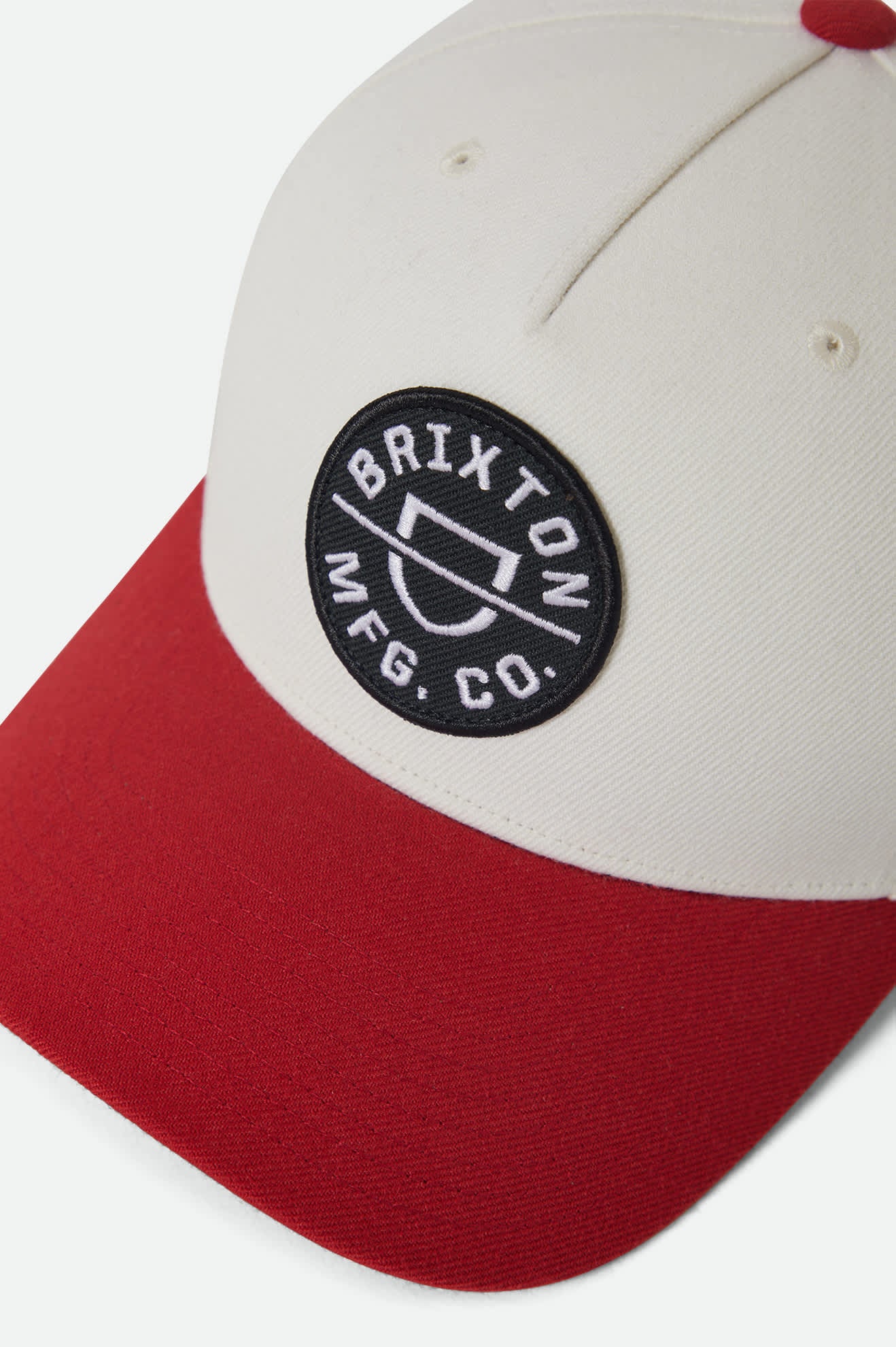 Crest NetPlus Snapback - Off White/Adrenaline Rush - Image 2