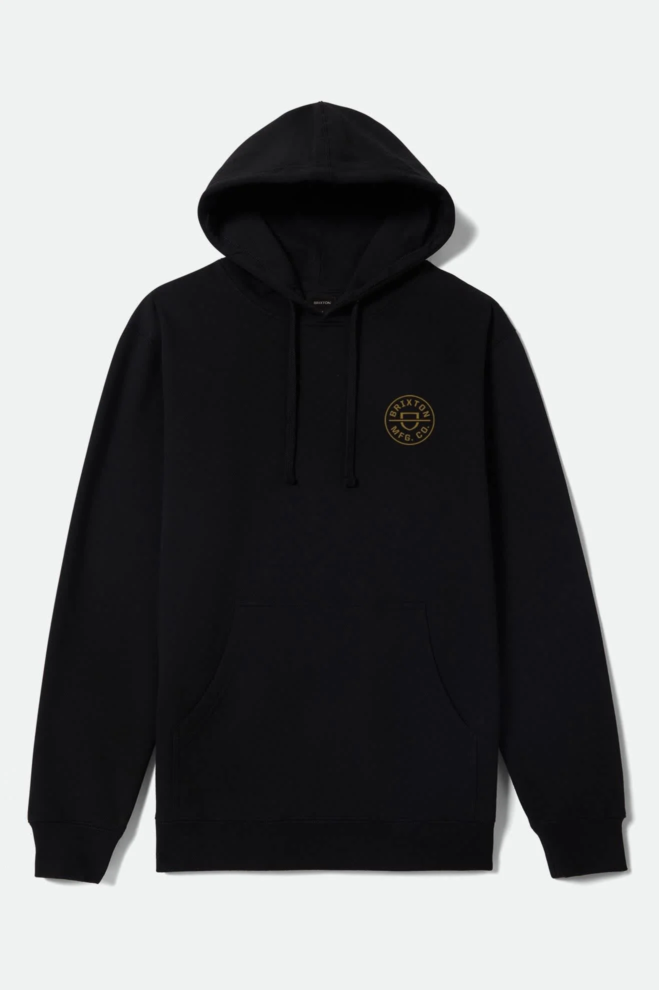 Crest Hoodie - Black/Bronze - Image 2