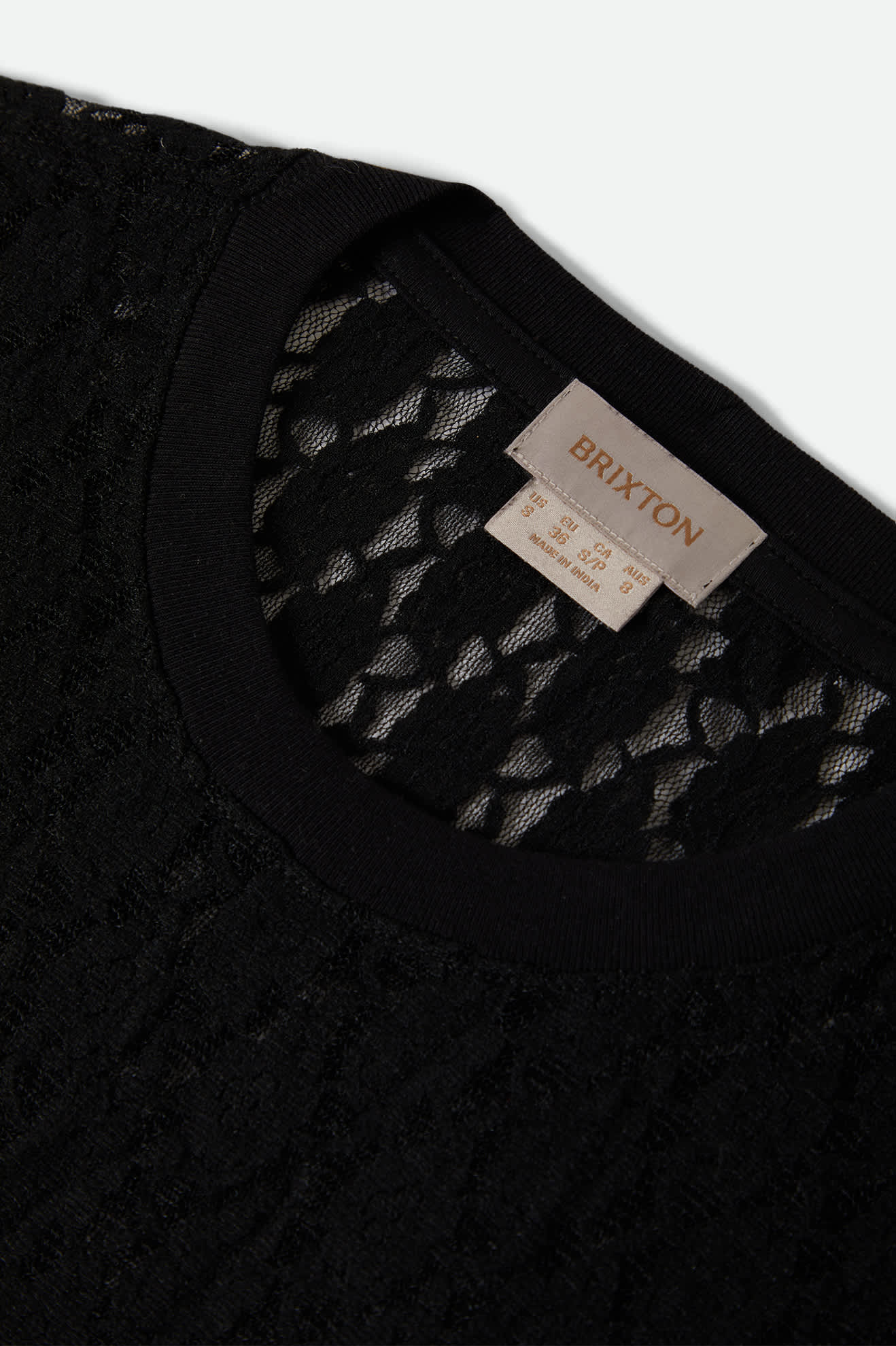 Dolly Slim L/S Knit T-Shirt - Black - Image 7