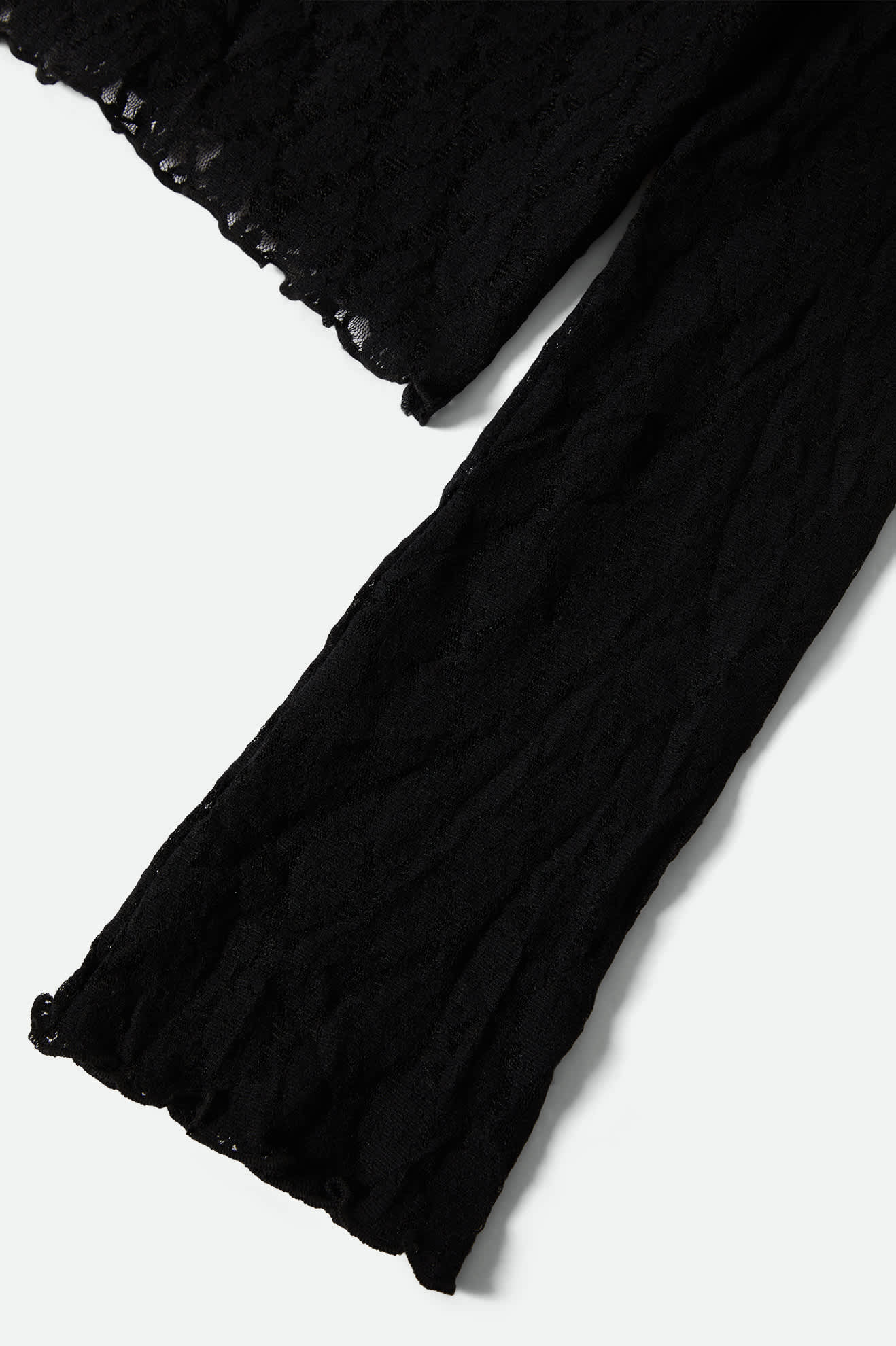 Dolly Slim L/S Knit T-Shirt - Black - Image 8