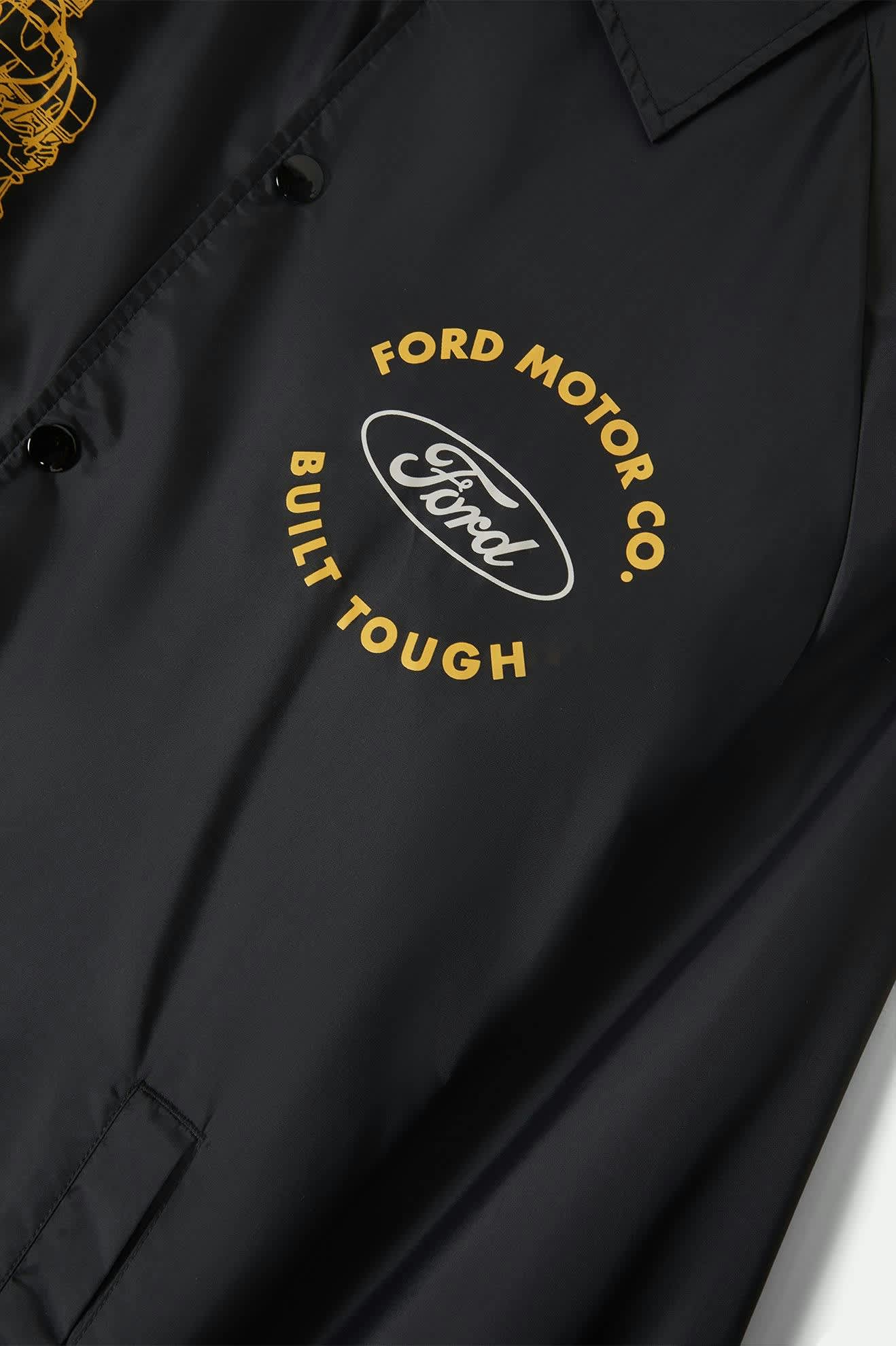 Ford Built Tough Windbreaker - Burnt Rubber - Image 6