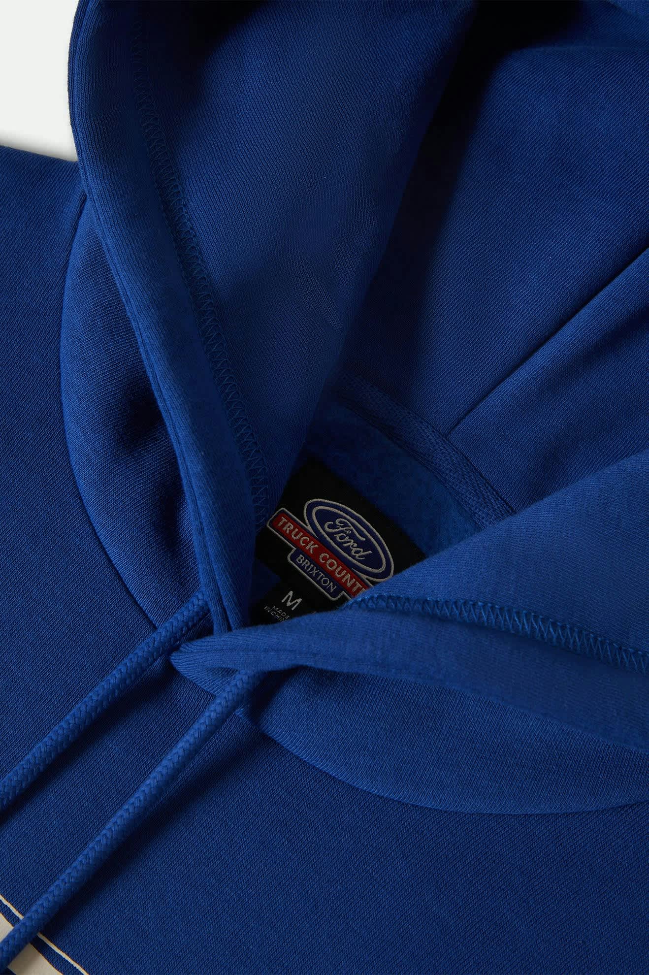 Ford Mud Marathon Relaxed Fleece Hoodie - Ford Blue - Image 5