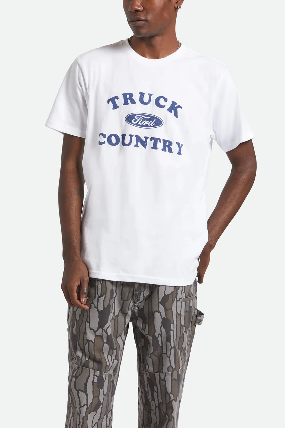 Ford Truck Country S/S Standard T-Shirt - Wimbledon White - Image 2