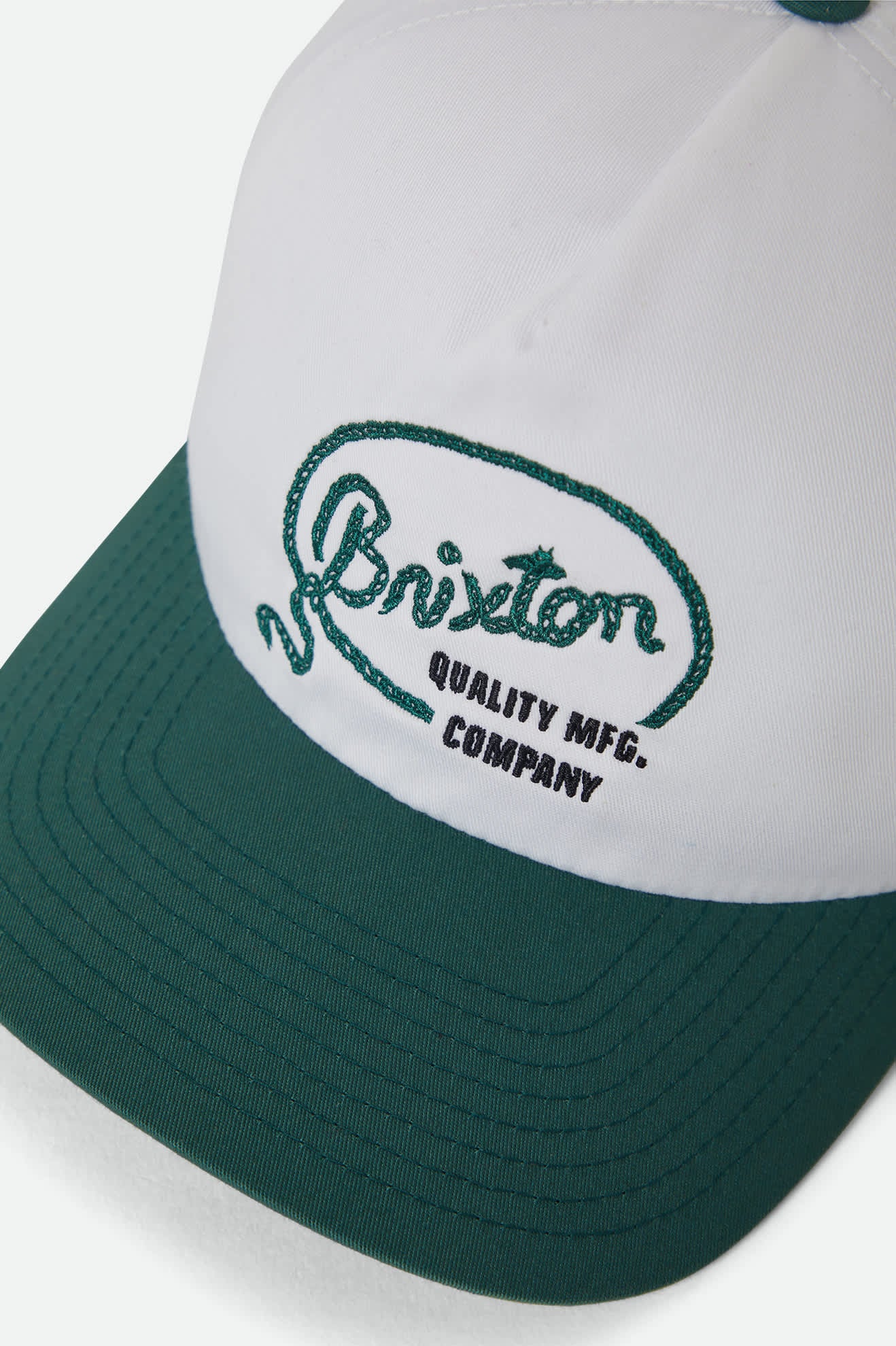 Gallatin Snapback - Off White/Primal Green - Image 3