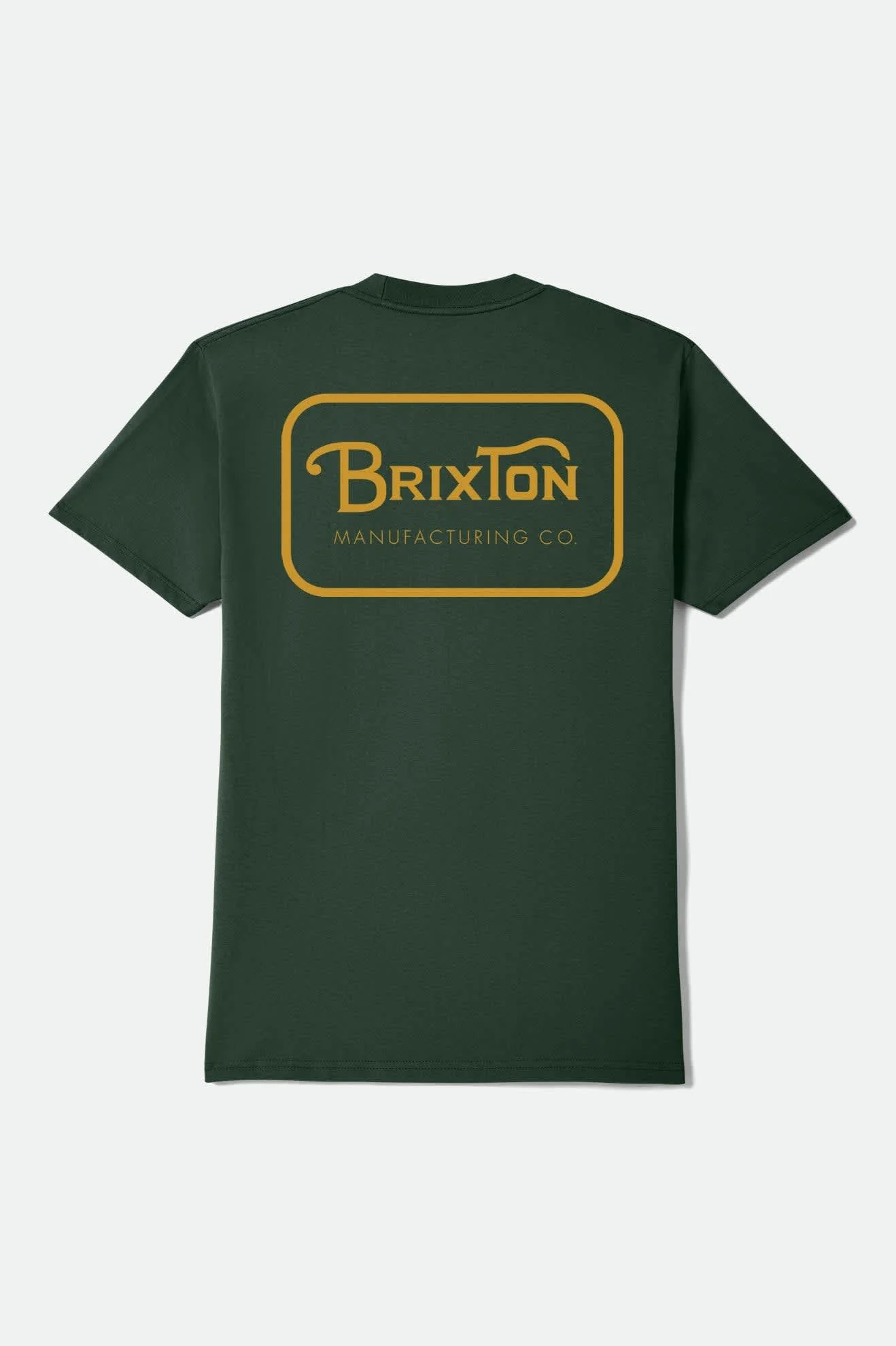 Grade Short Sleeve Standard T-Shirt - Forest Green/Gold