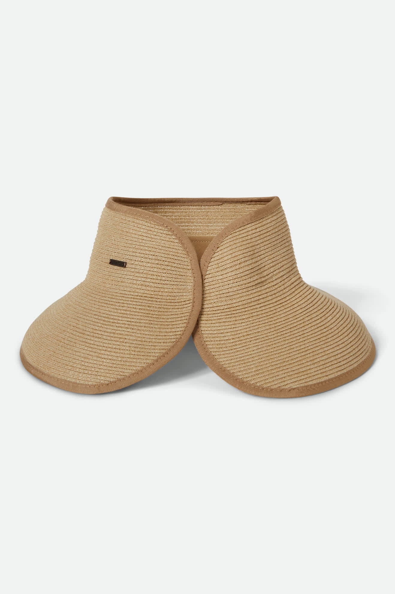 Ivy Packable Straw Visor - Tan - Image 2