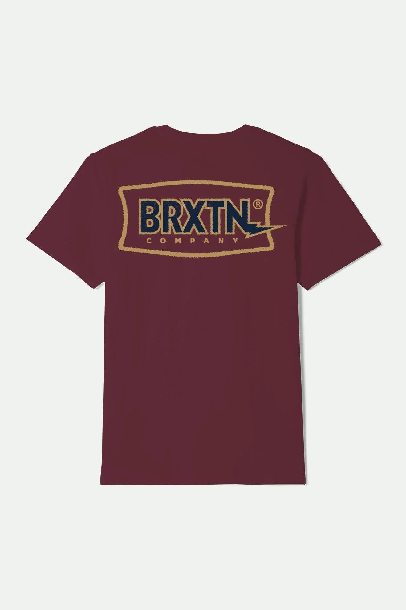 Lightning S/S Standard T-Shirt - Burgundy