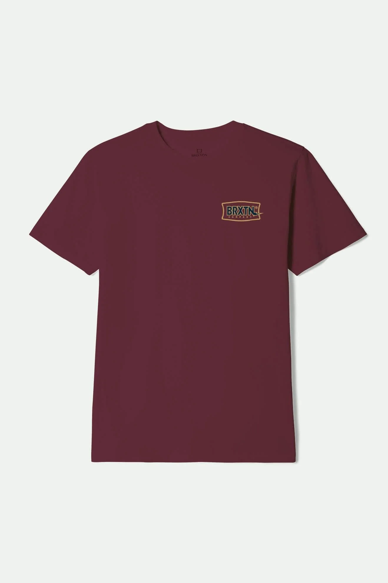 Lightning S/S Standard T-Shirt - Burgundy - Image 2