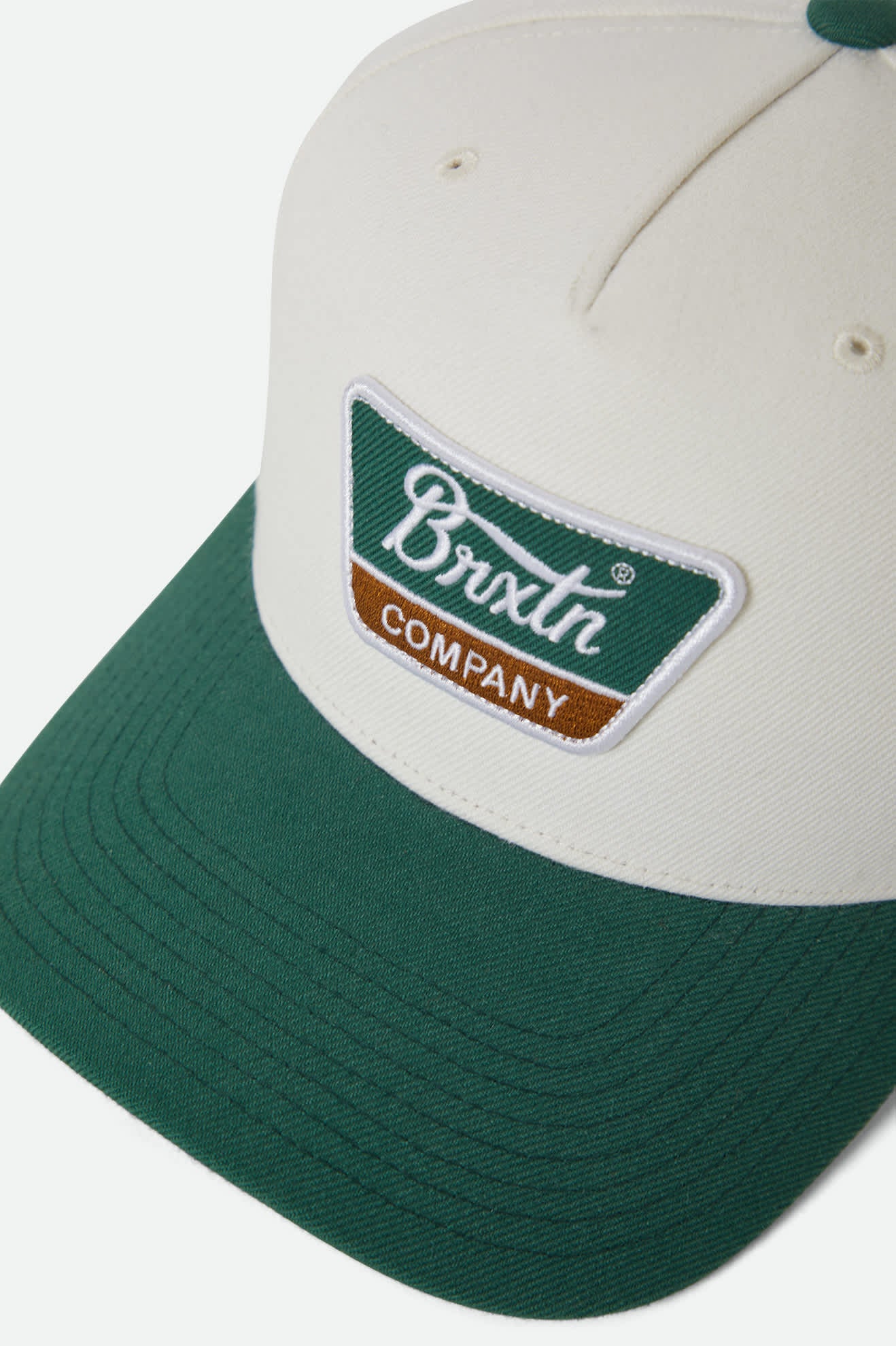 Linwood NetPlus Snapback - Off White/Primal Green - Image 2