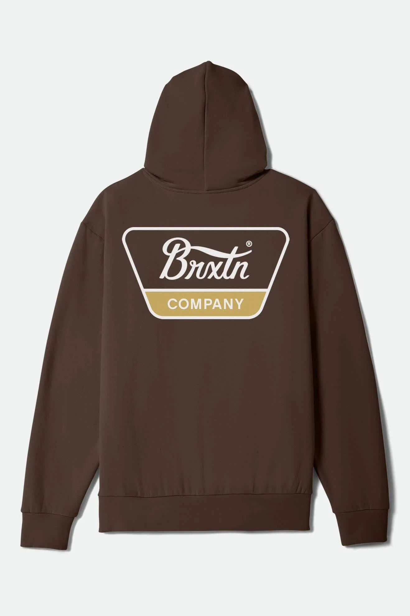 Linwood Hoodie - Brown/White/Sunset