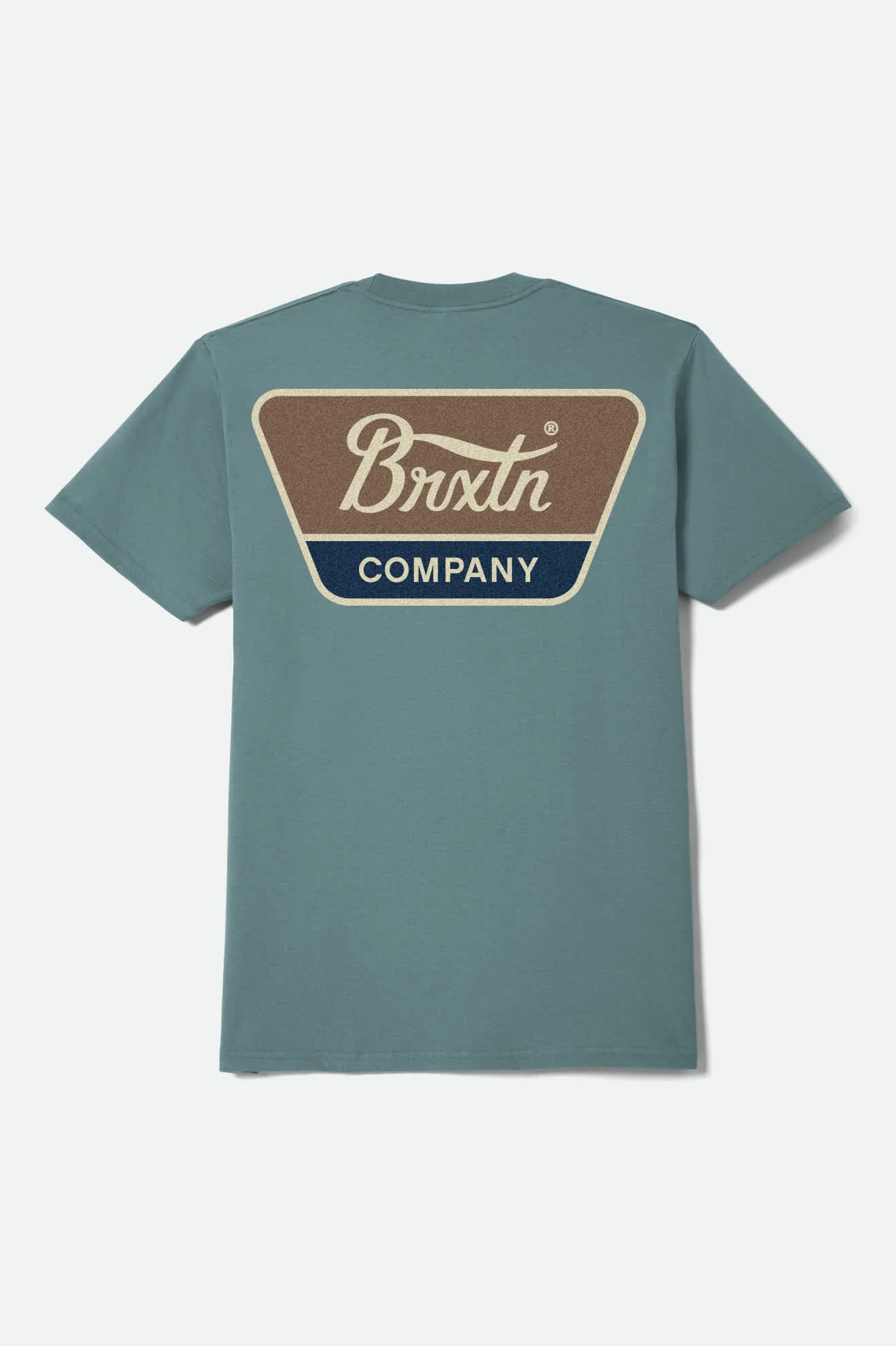 Linwood Short Sleeve Shirt - Ocean Breeze/Brown/Dark Navy