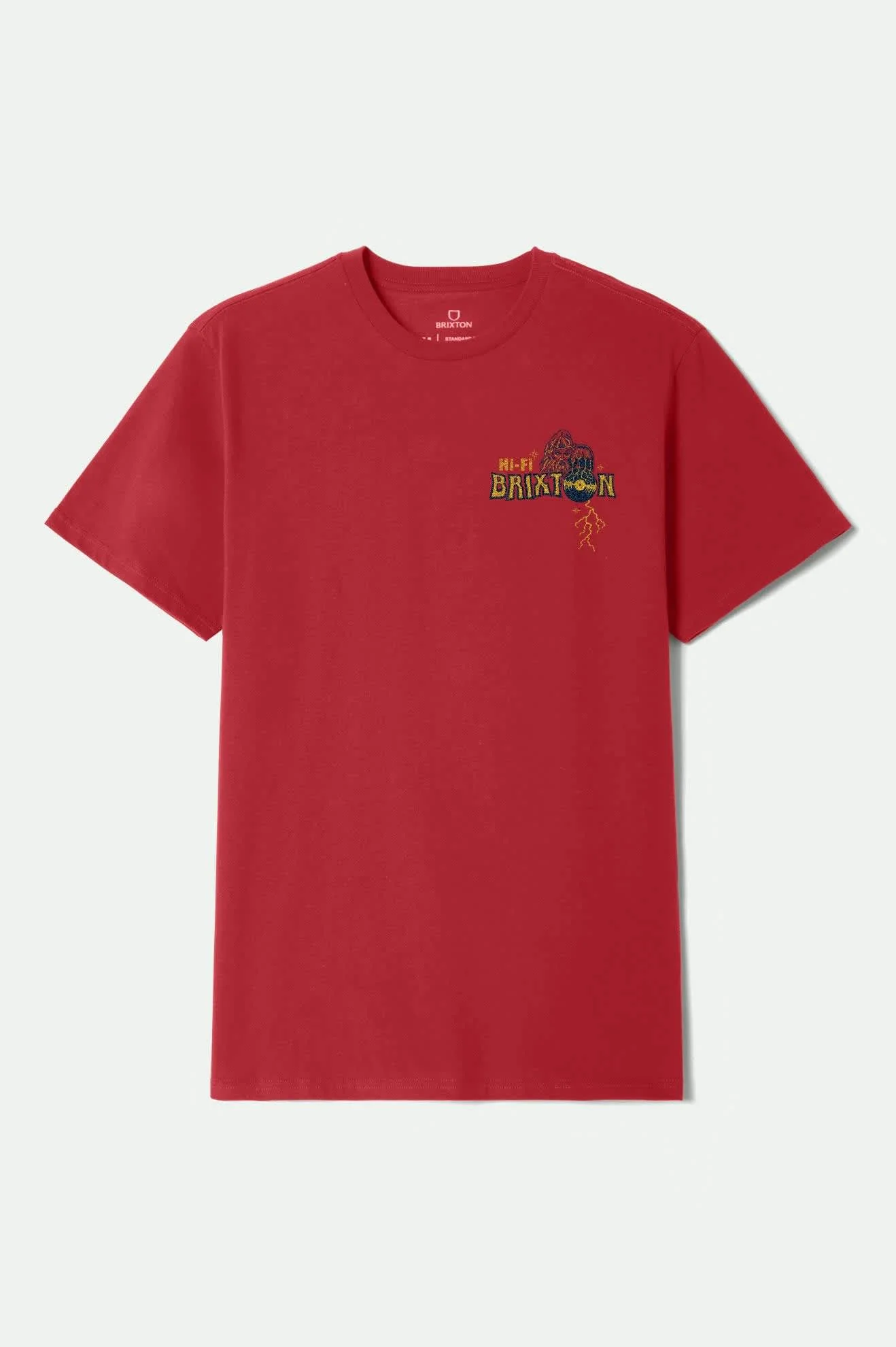 Maddox S/S Standard T-Shirt - Fuji Red - Image 2