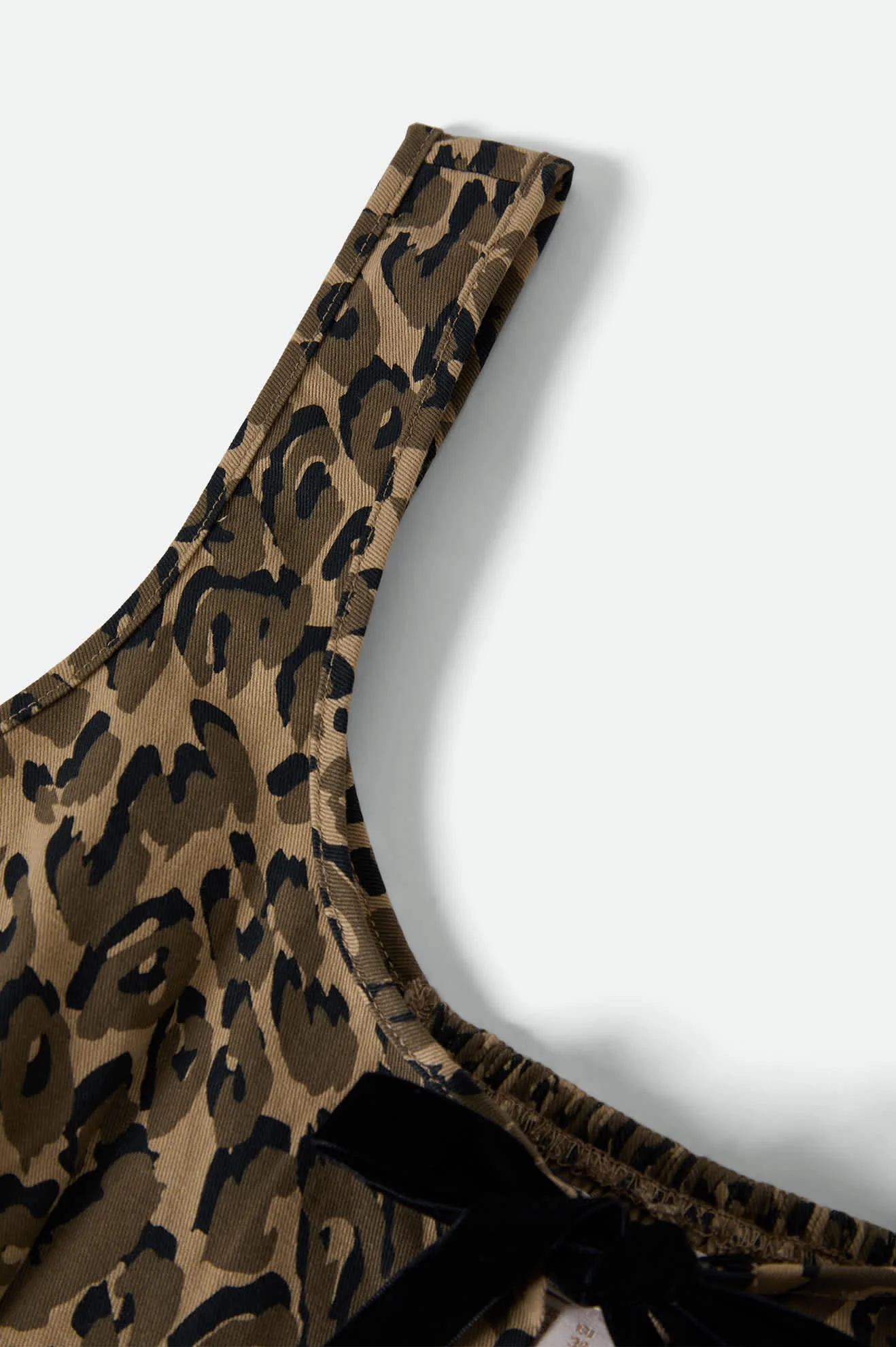 Magnolia Tie Top - Brown Cheetah - Image 9