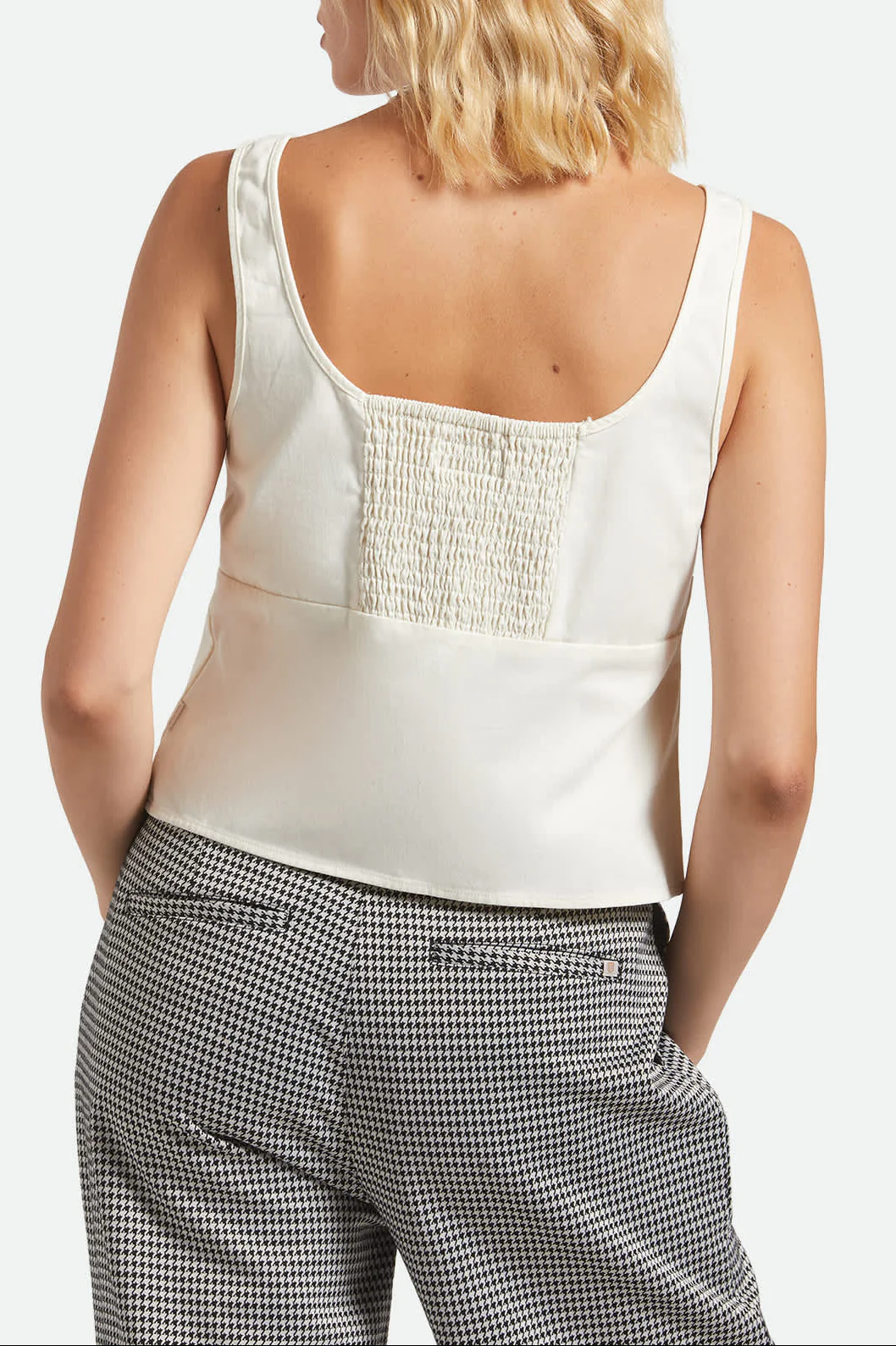 Magnolia Tie Top - Off White - Image 4