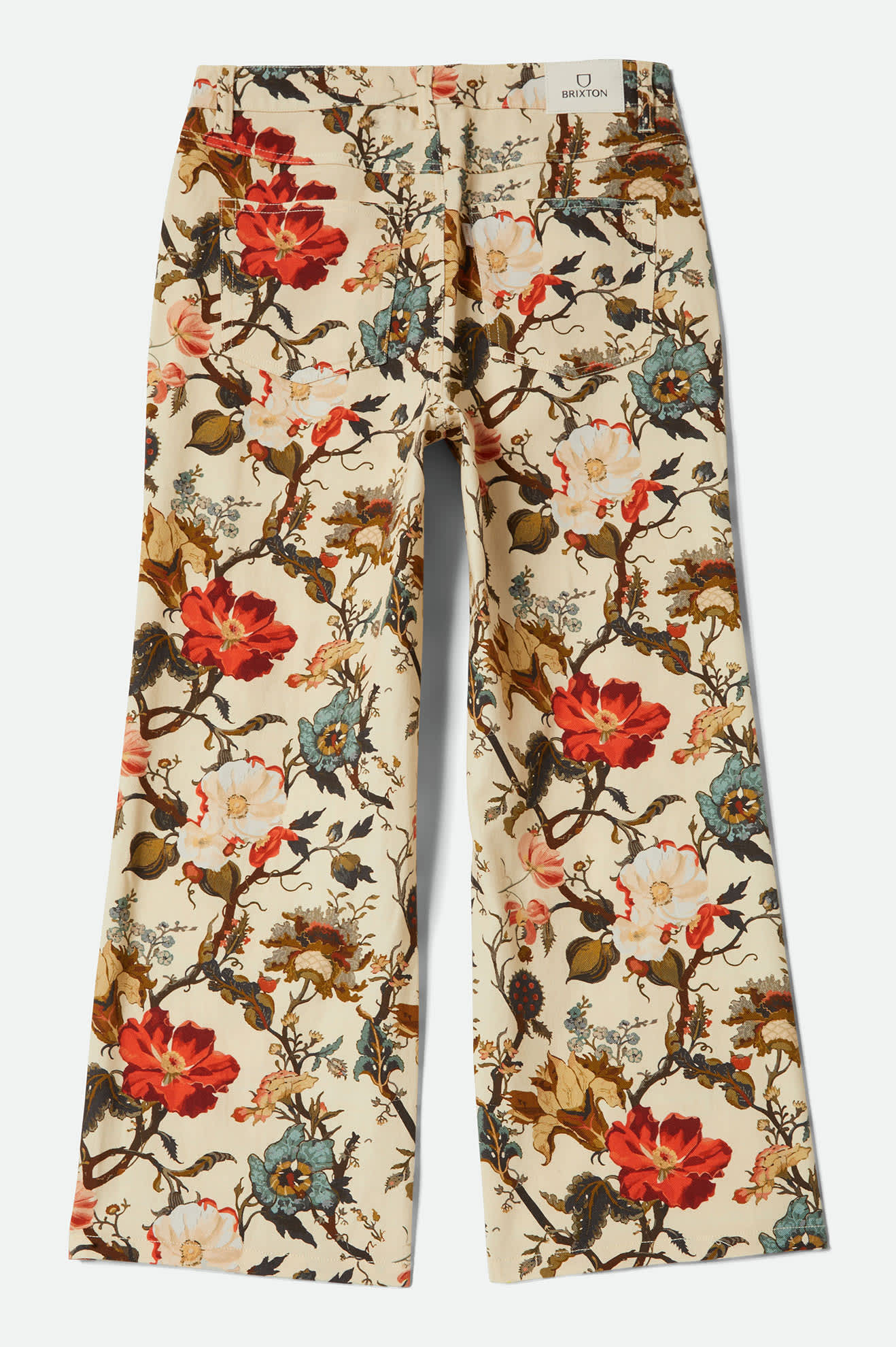 Margo Cropped 5-Pocket Pant - Botanical Floral - Image 7