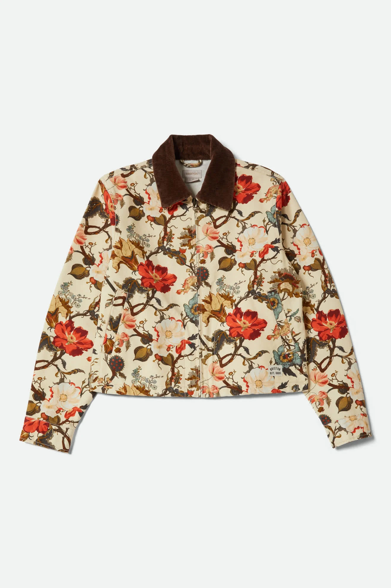 Mechanics Women's Garage Zip Jacket - Botanical Floral