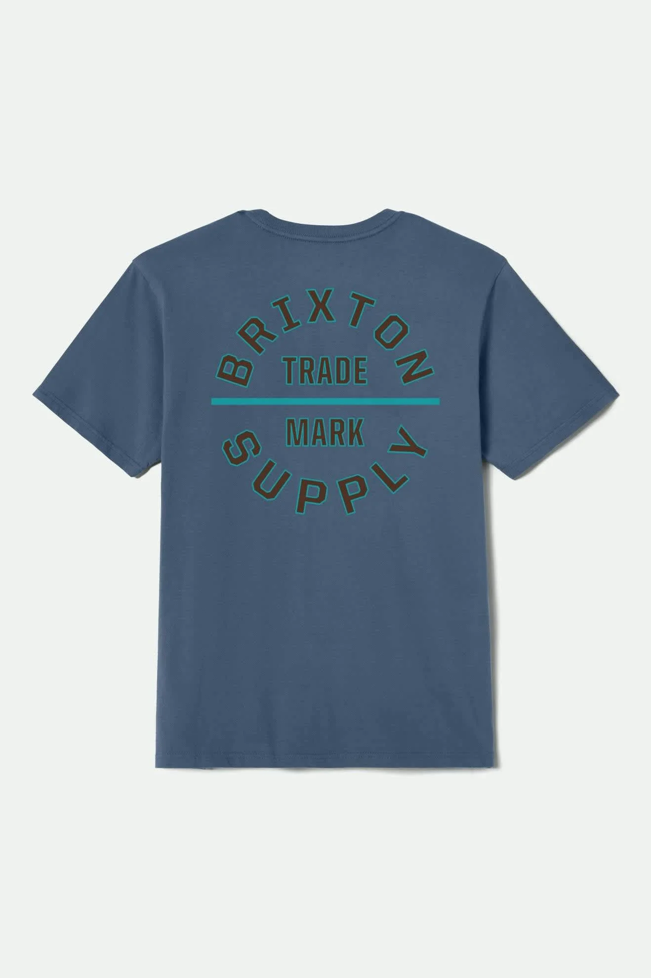 Oath V S/S Standard T-Shirt - Harbor Blue/Dk Brown/Teal