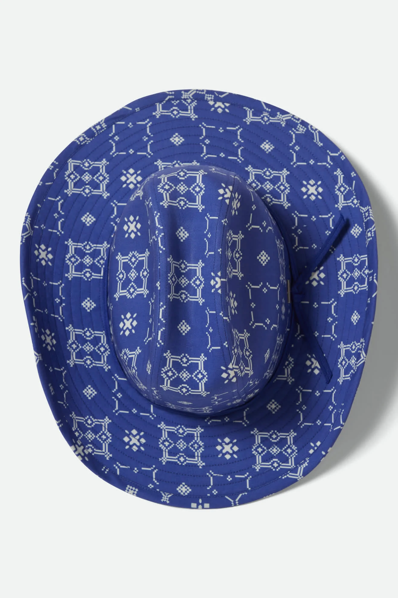 Odessa Cowboy Hat - Sunrise Blue/White - Image 3