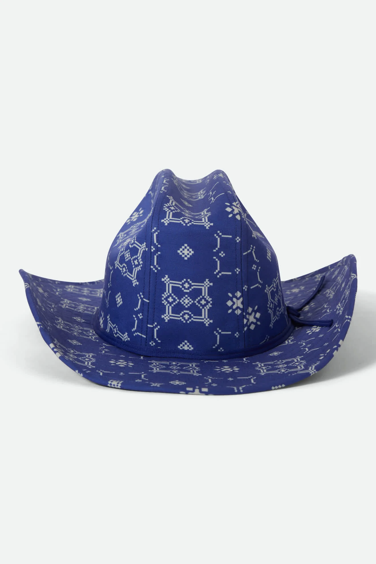 Odessa Cowboy Hat - Sunrise Blue/White - Image 5