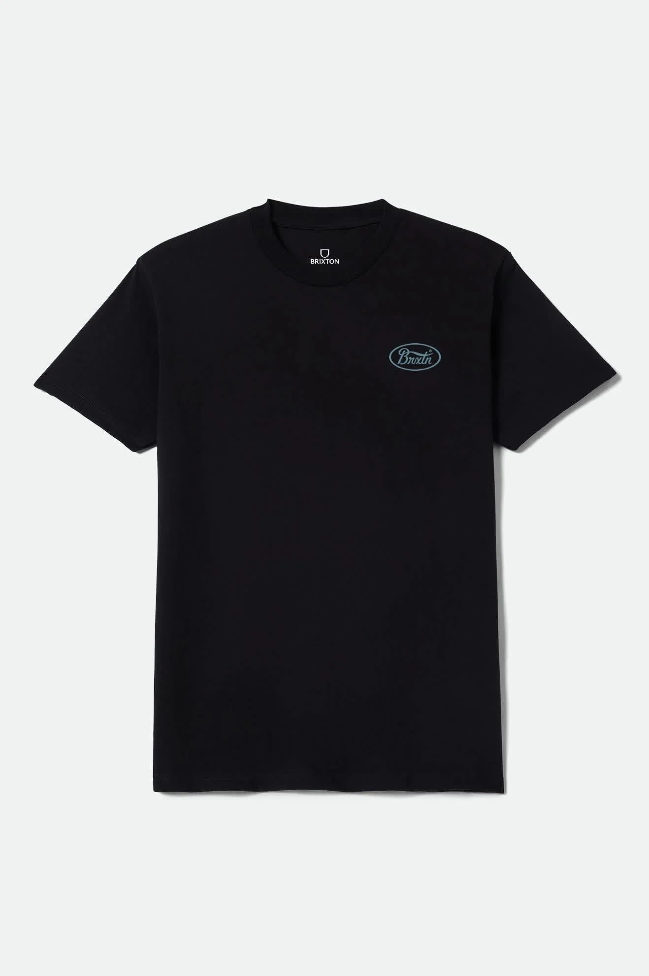 Parsons Short Sleeve Standard T-Shirt - Black/Jade - Image 2