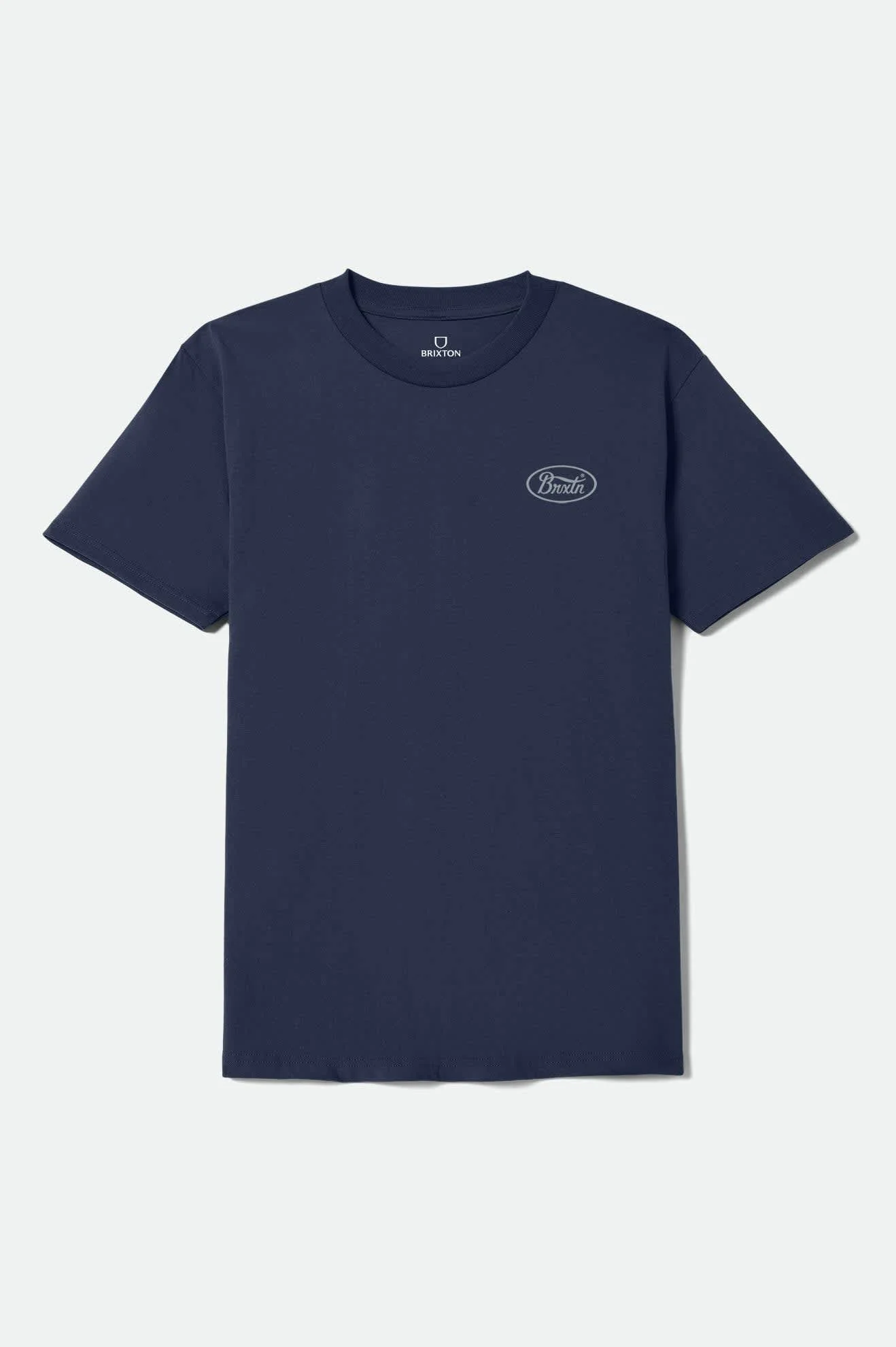 Parsons Short Sleeve Standard T-Shirt - New Navy/Med Grey - Image 2