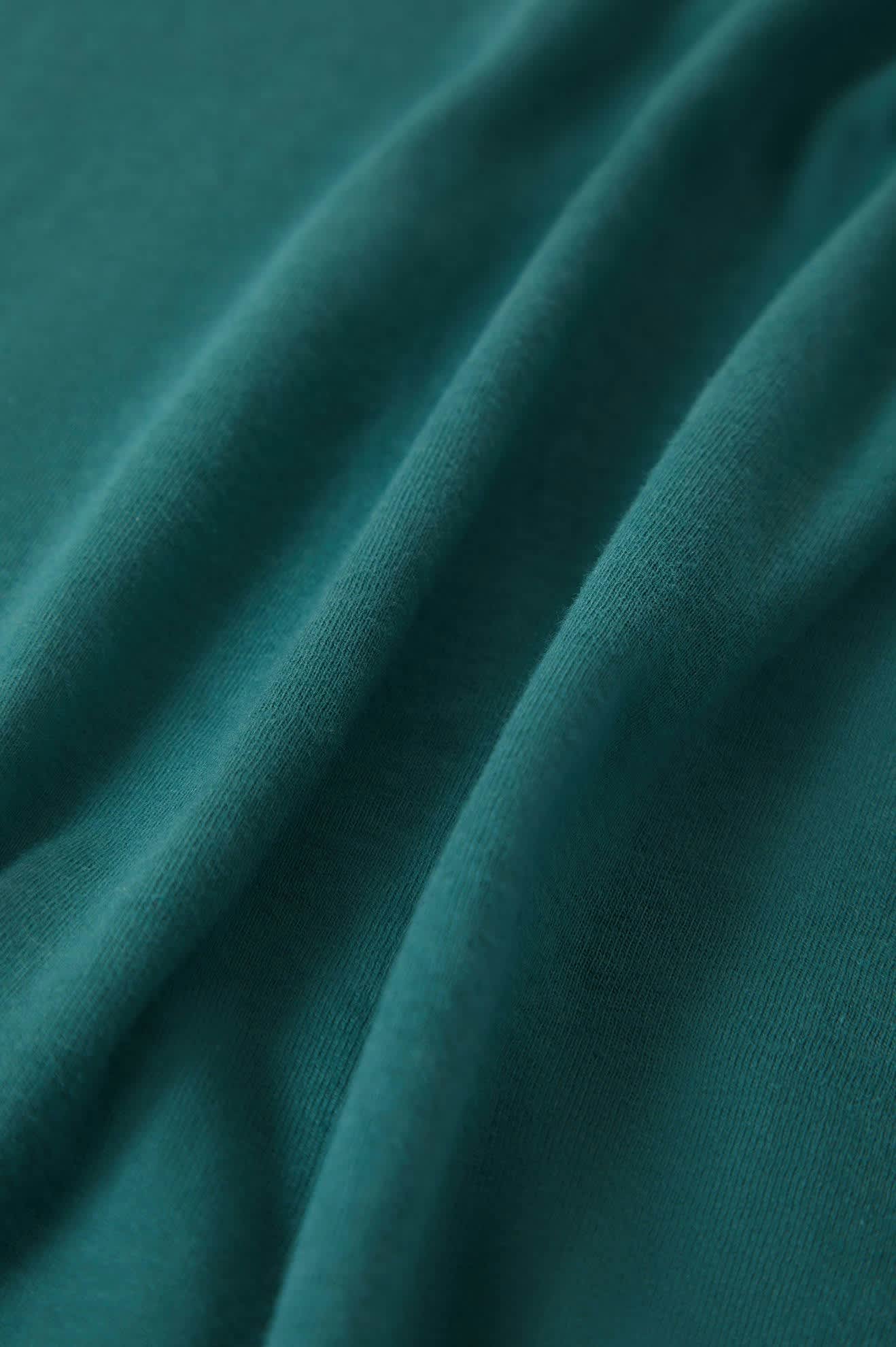 Premium Cotton Short Sleeve Tailored T-Shirt - Night Sage - Image 3