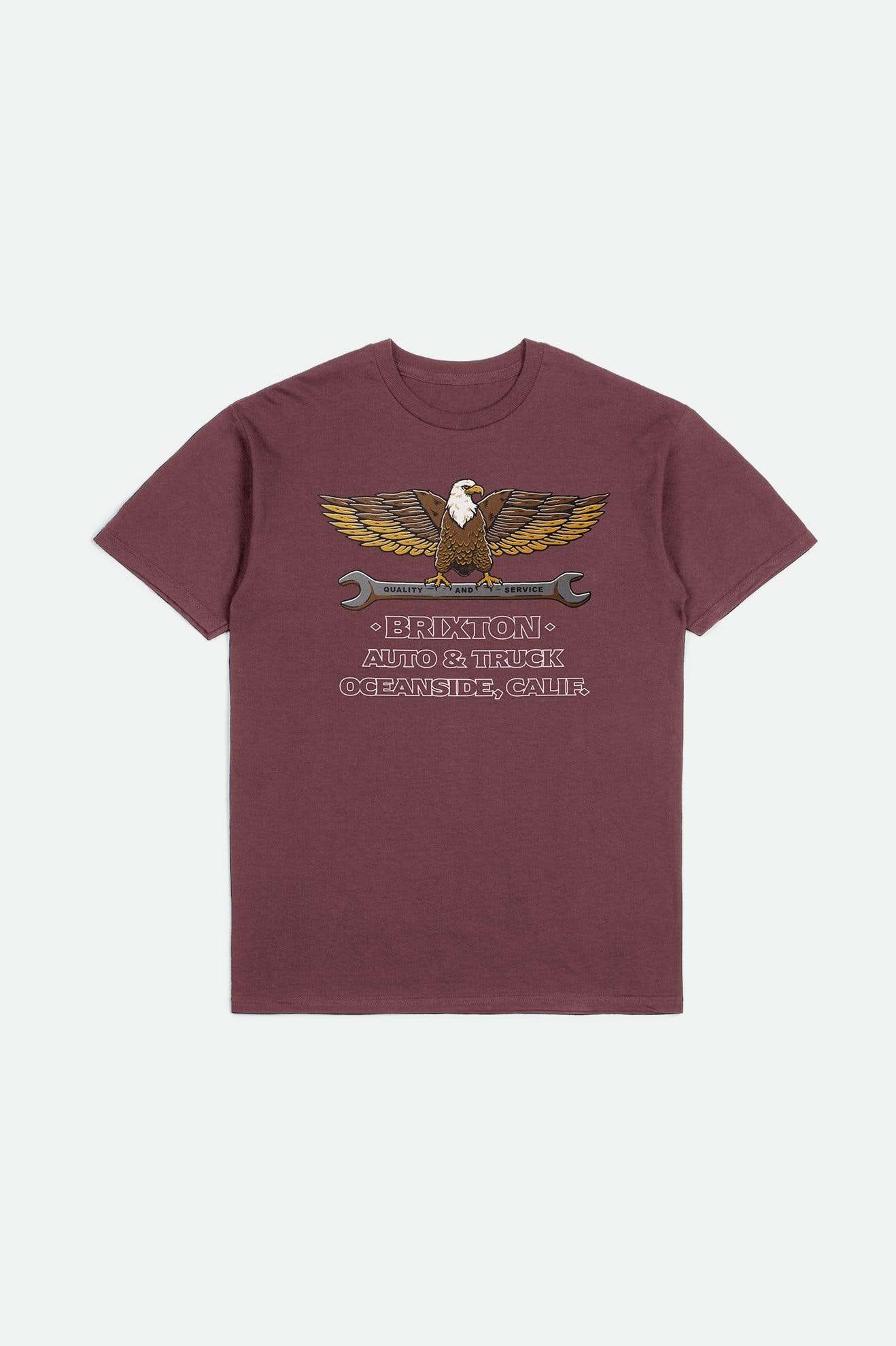 Repair S/S Standard T-Shirt - Mahogany Worn Wash