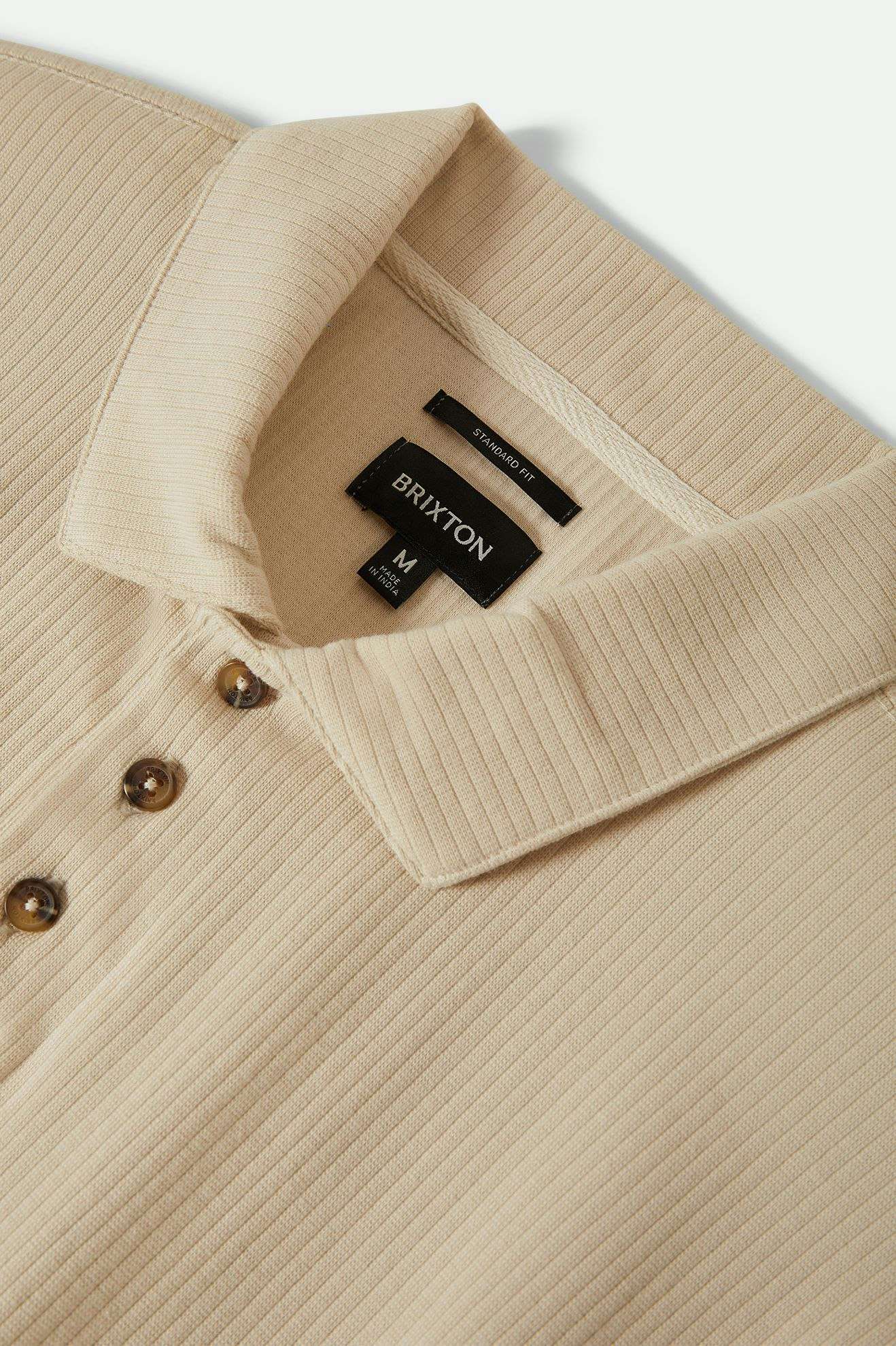 Ribbed City S/S Polo - Whitecap - Image 2
