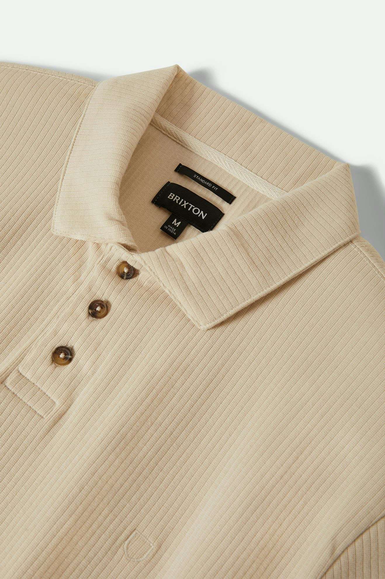 Ribbed City S/S Polo - Whitecap - Image 3