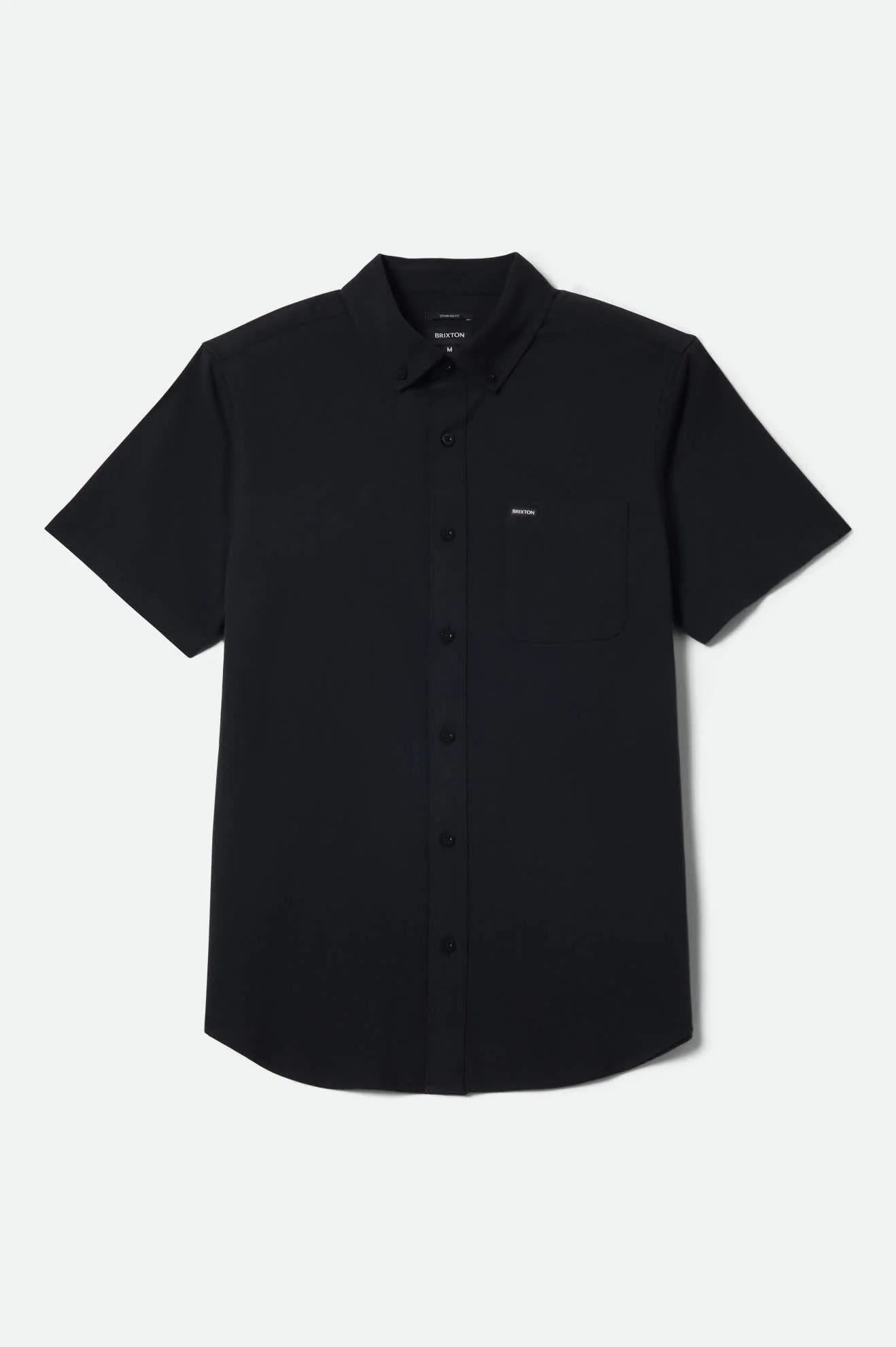 Sanford Oxford Short Sleeve Shirt - Black