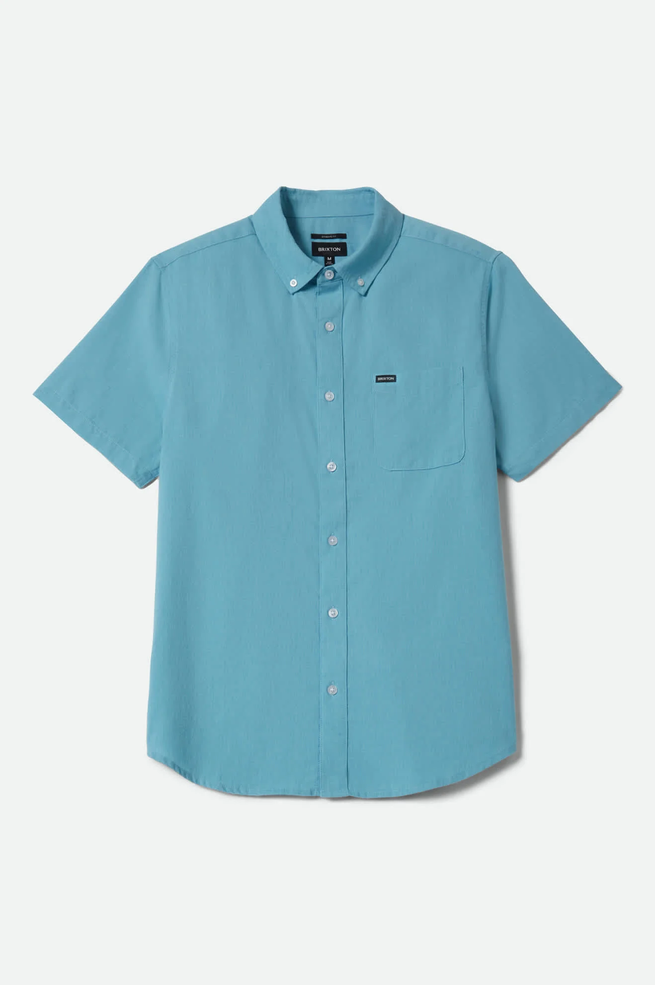 Sanford Oxford Short Sleeve Shirt - Blue Aura