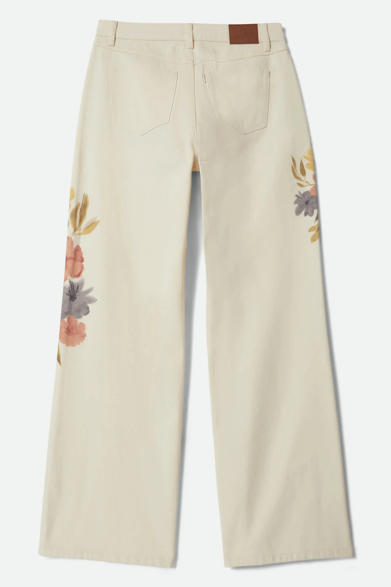 The Chloe 5-Pocket Pant - Off White Floral Burst - Image 13