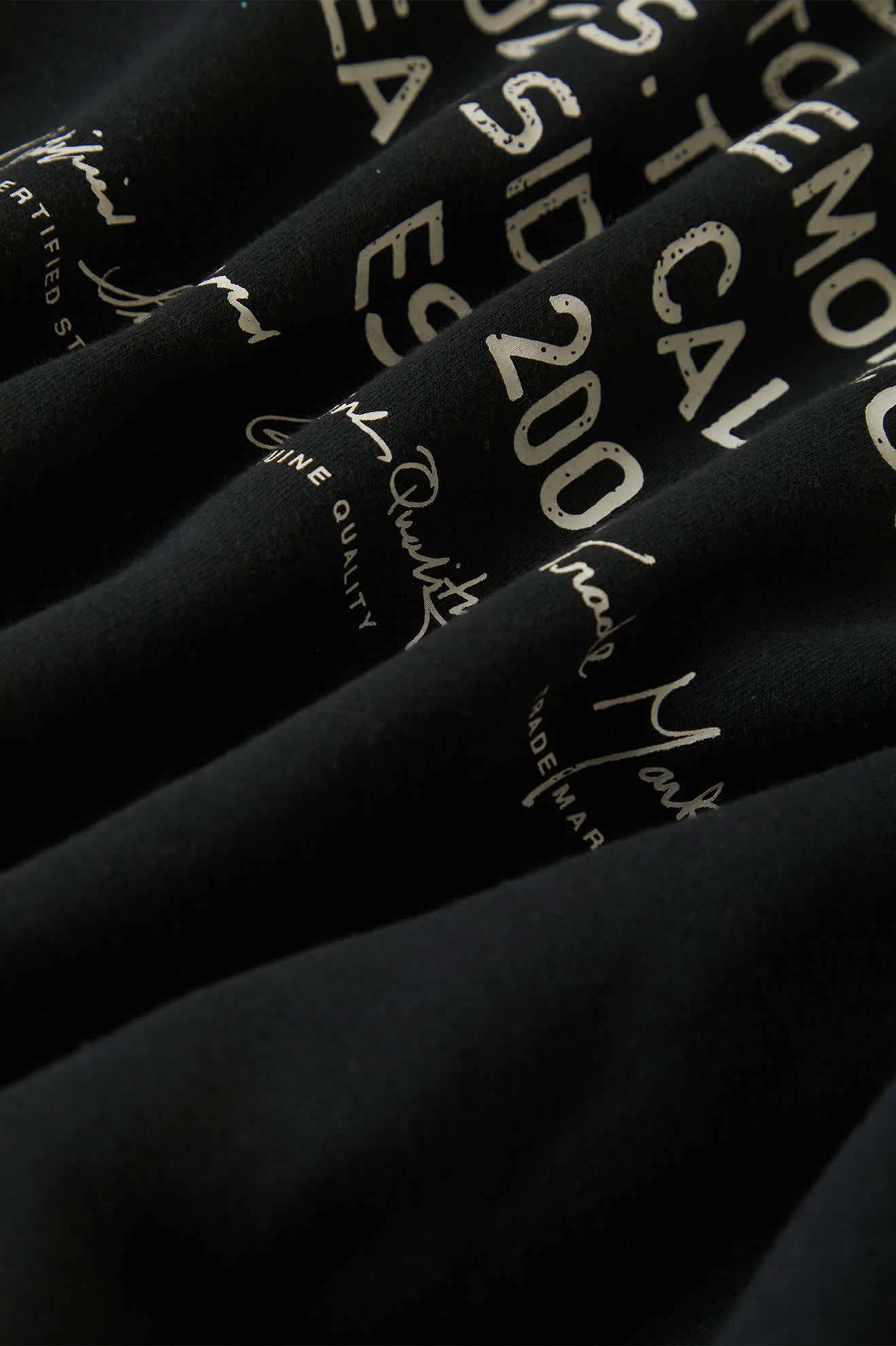 Union Relaxed Hoodie - Black - Image 7