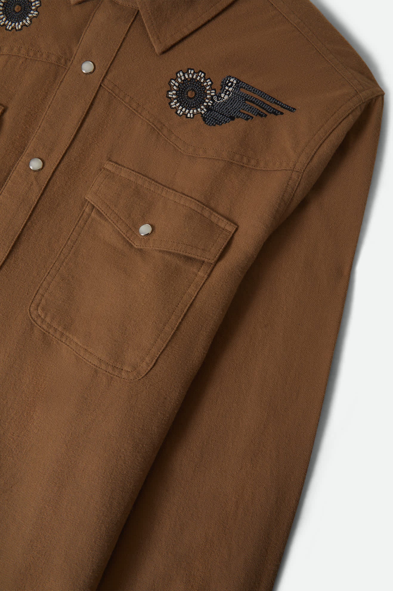 Waylon Lightweight Overshirt - Khaki - Image 9