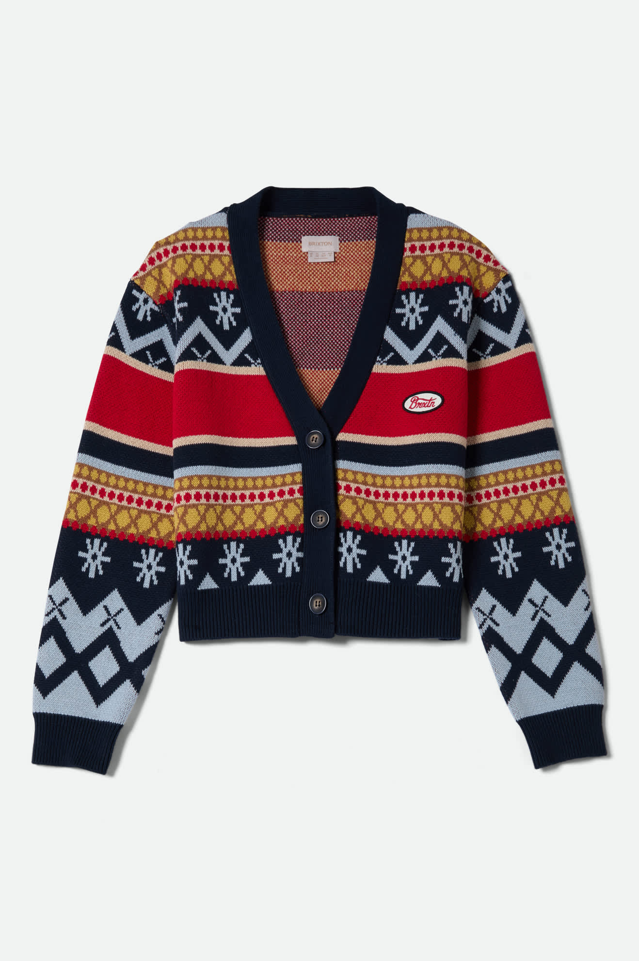 Winter Racing Cardigan - Multi Racing Stripe - Image 2